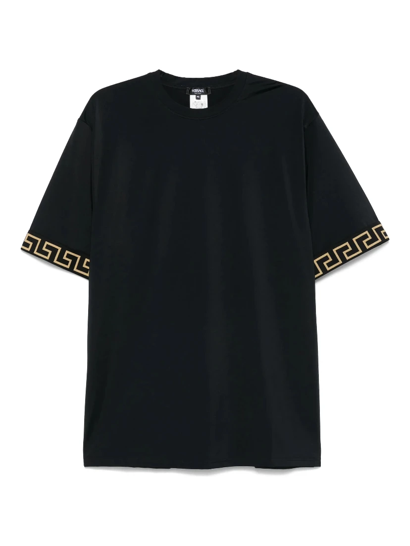 Versace T-shirts and Polos Black