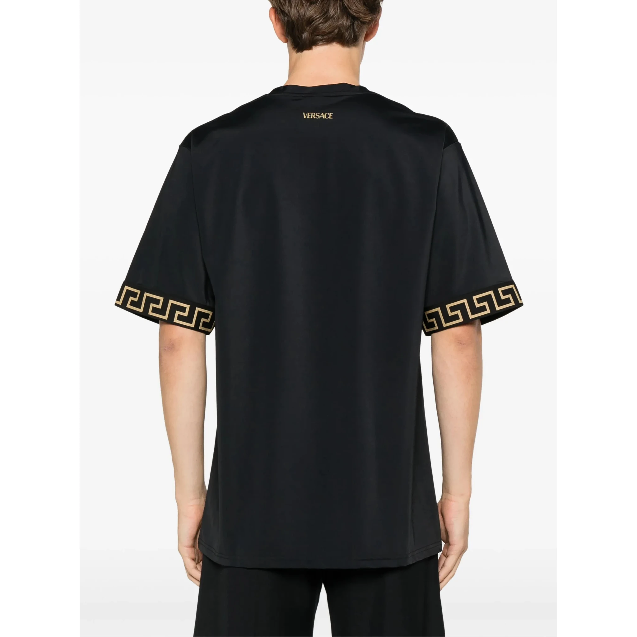 Versace T-shirts and Polos Black