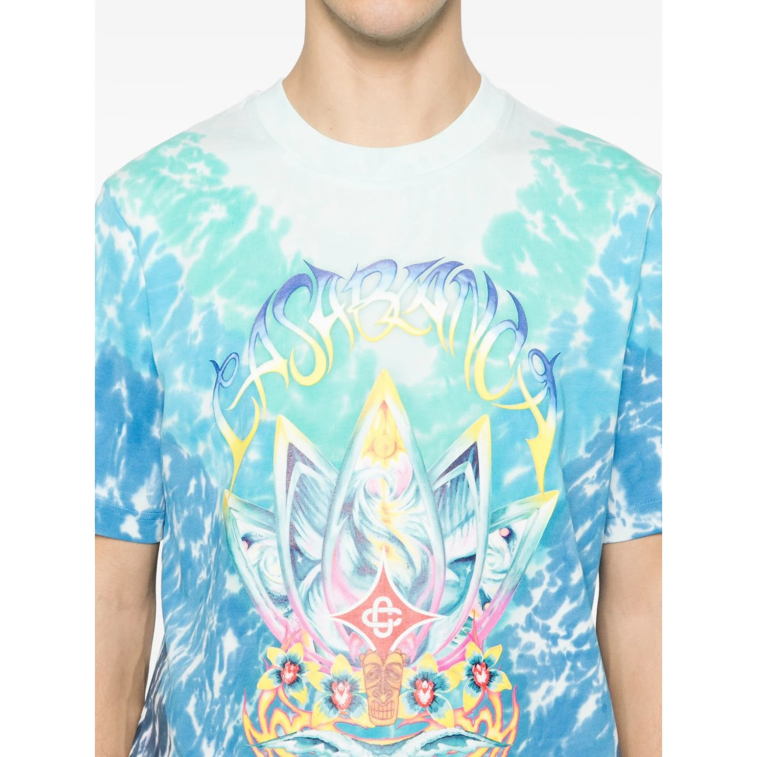 Casablanca T-shirts and Polos Blue