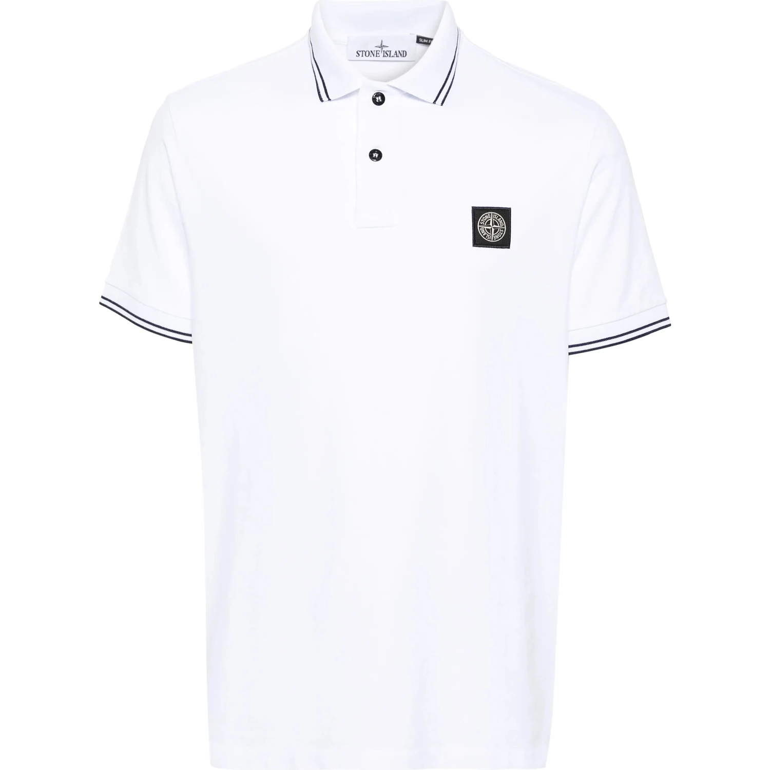 Stone Island T-shirts and Polos White