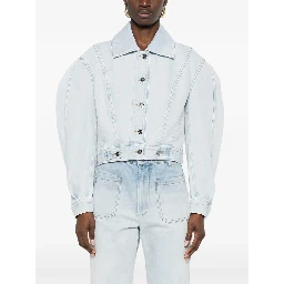 Givenchy Jackets Clear Blue