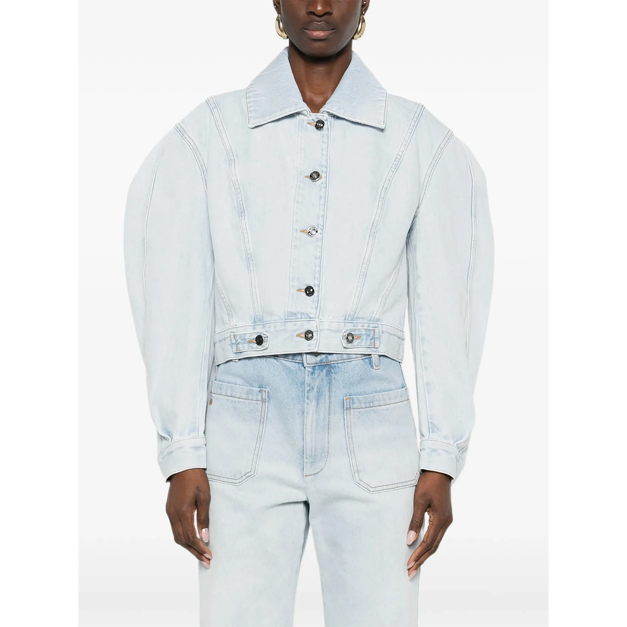 Givenchy Jackets Clear Blue