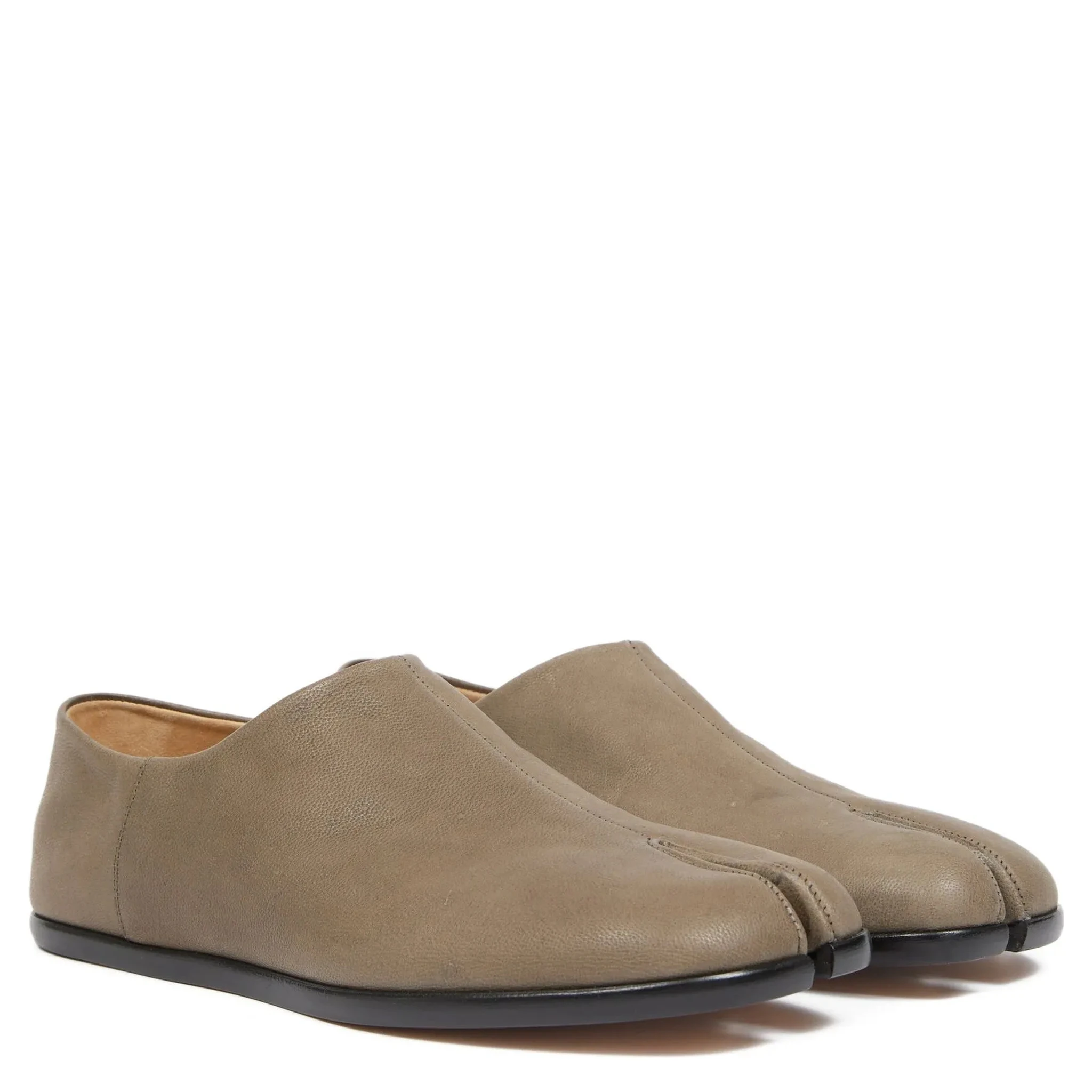 Tabi leather loafers