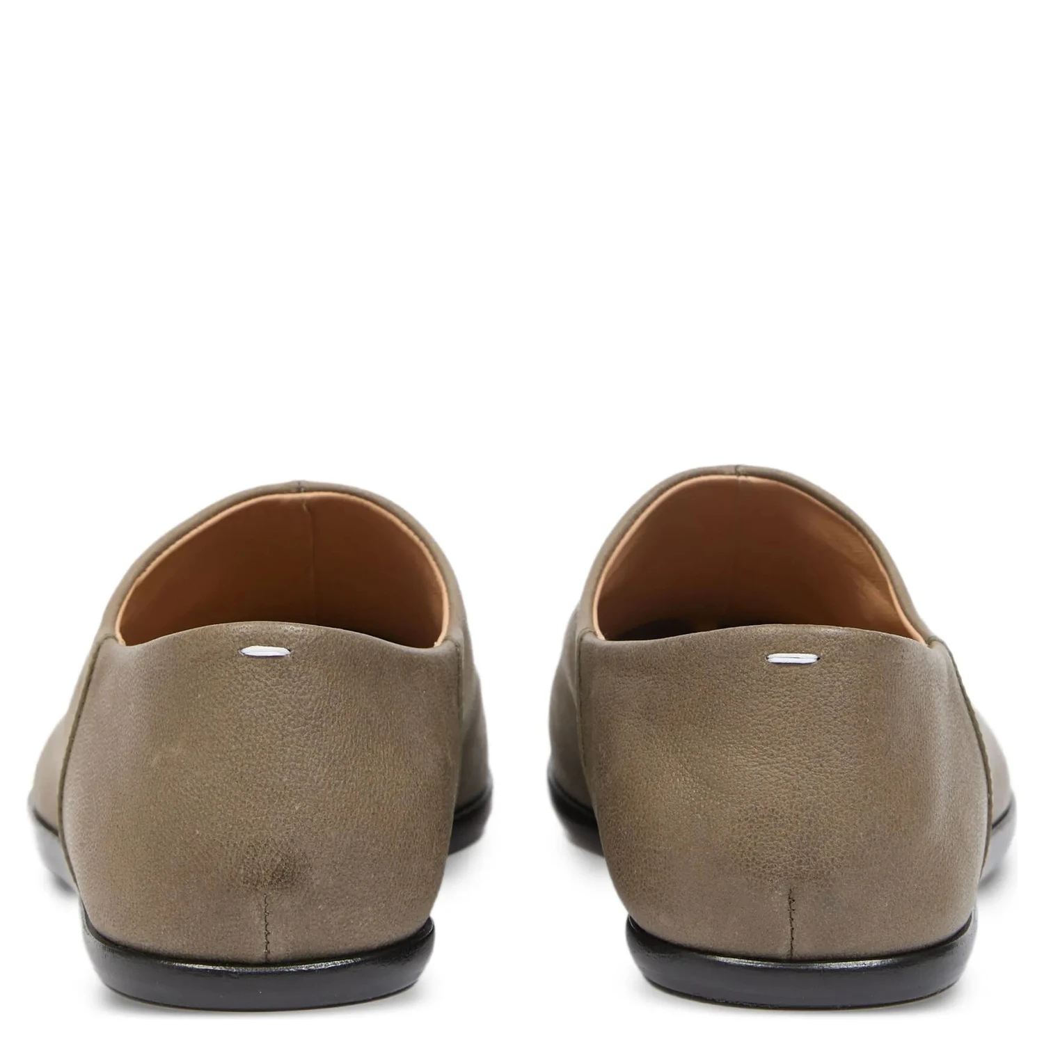 Tabi leather loafers