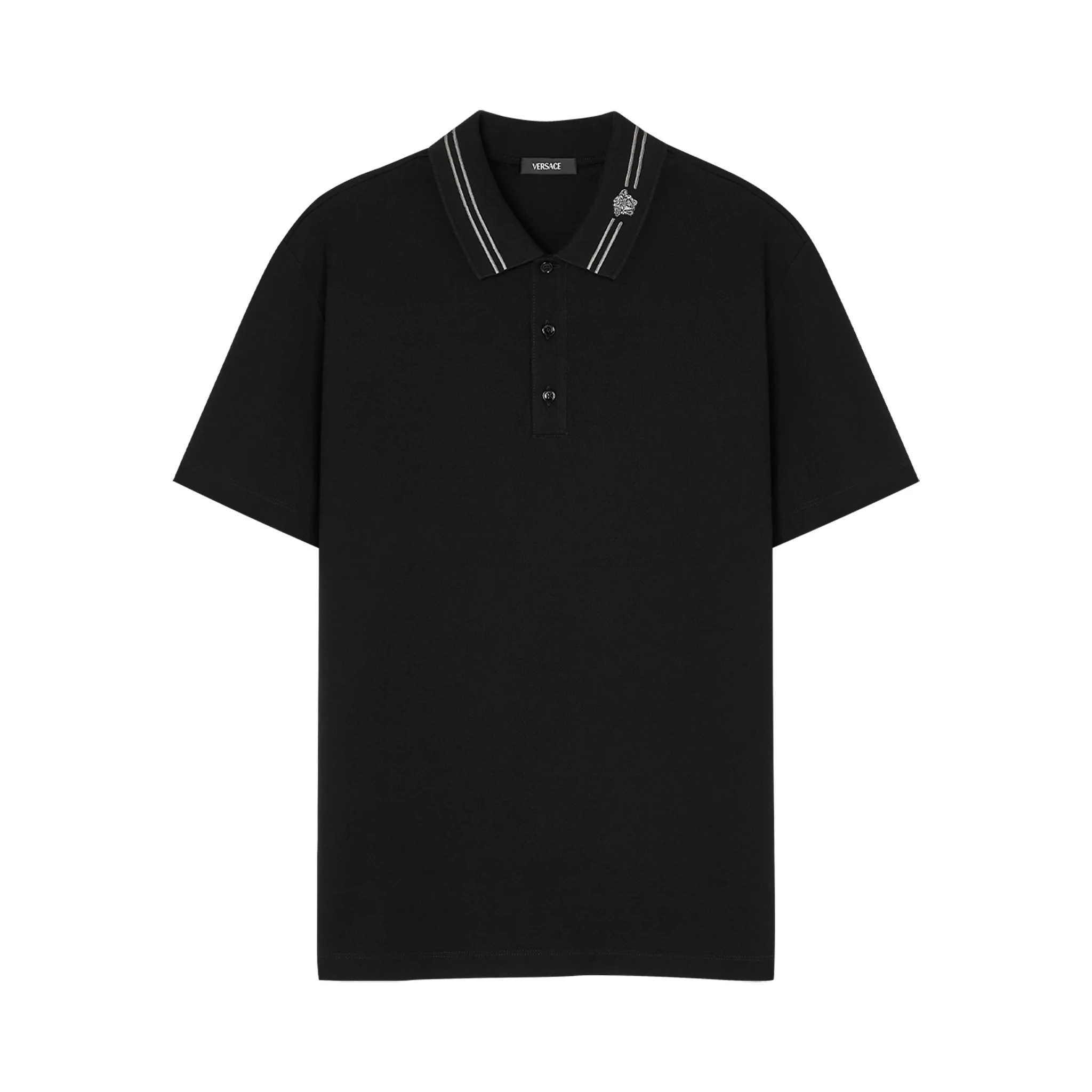 Versace T-shirts and Polos Black