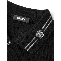Versace T-shirts and Polos Black