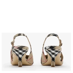 Burberry With Heel Beige