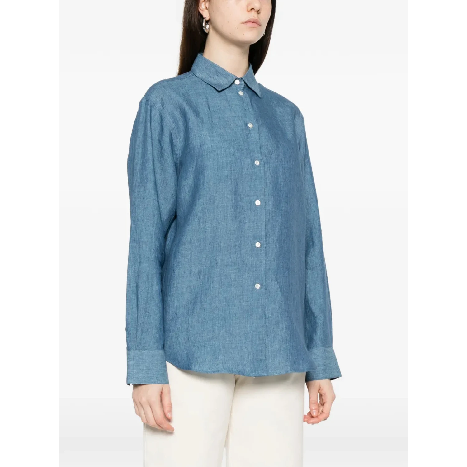 ROHE Shirts Blue