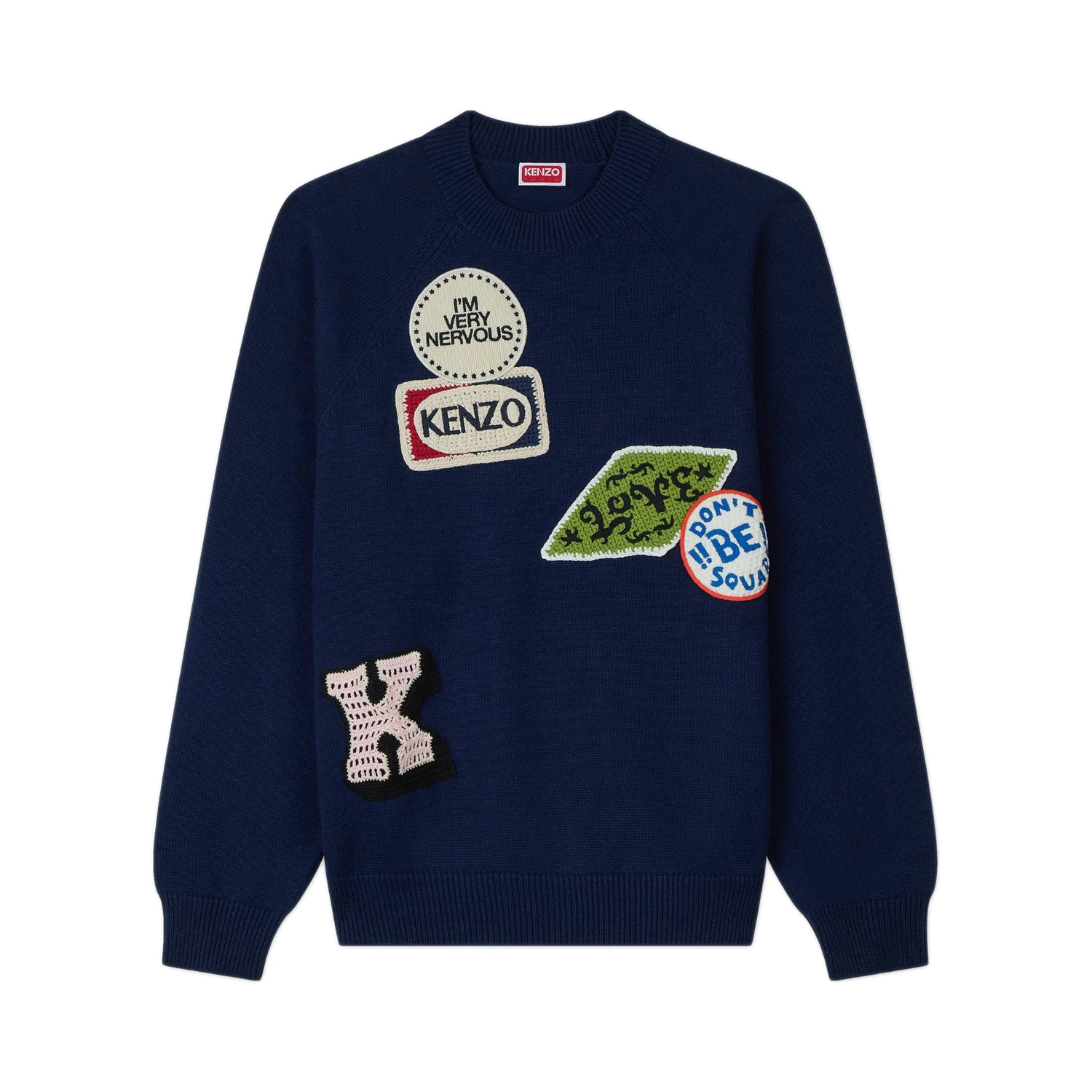 Kenzo Sweaters Blue