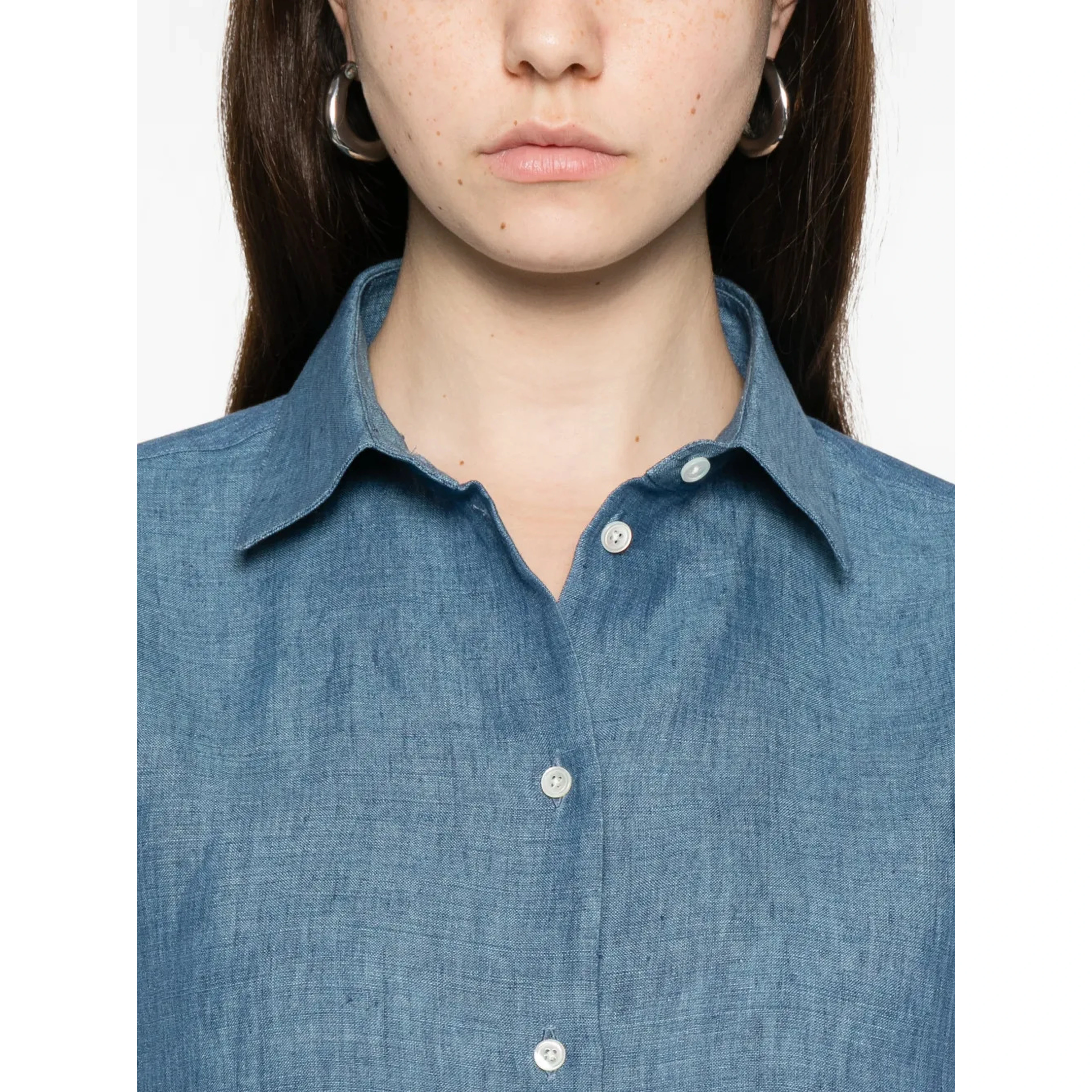 ROHE Shirts Blue