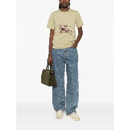 Burberry T-shirts and Polos Green