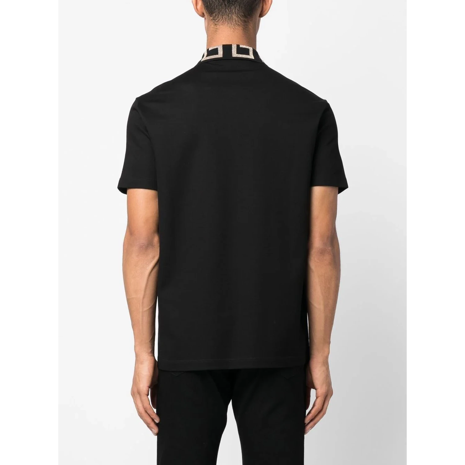 Versace T-shirts and Polos Black