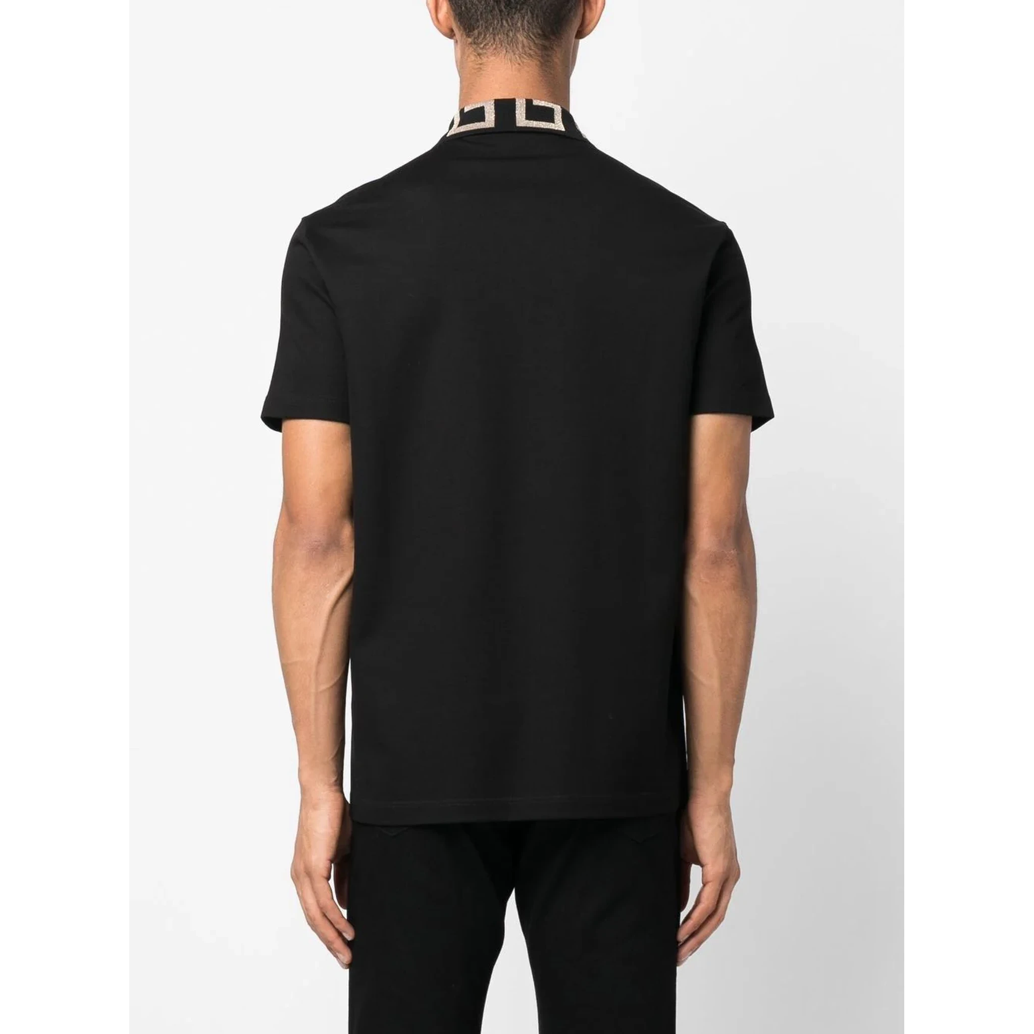 Versace T-shirts and Polos Black