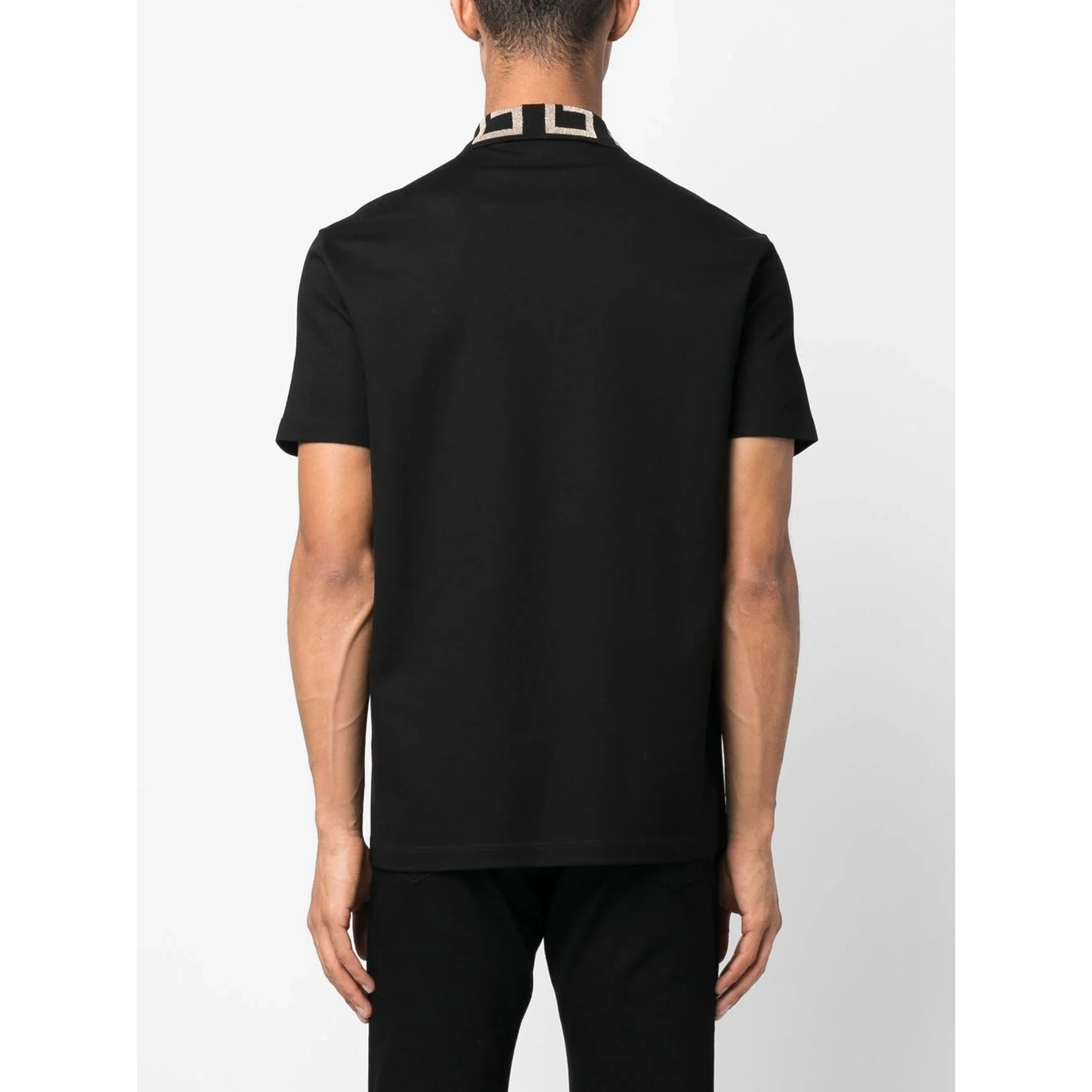Versace T-shirts and Polos Black