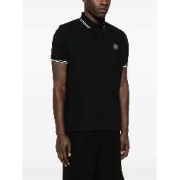 Stone Island T-shirts and Polos Black