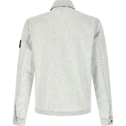 Stone Island Jackets Clear Blue