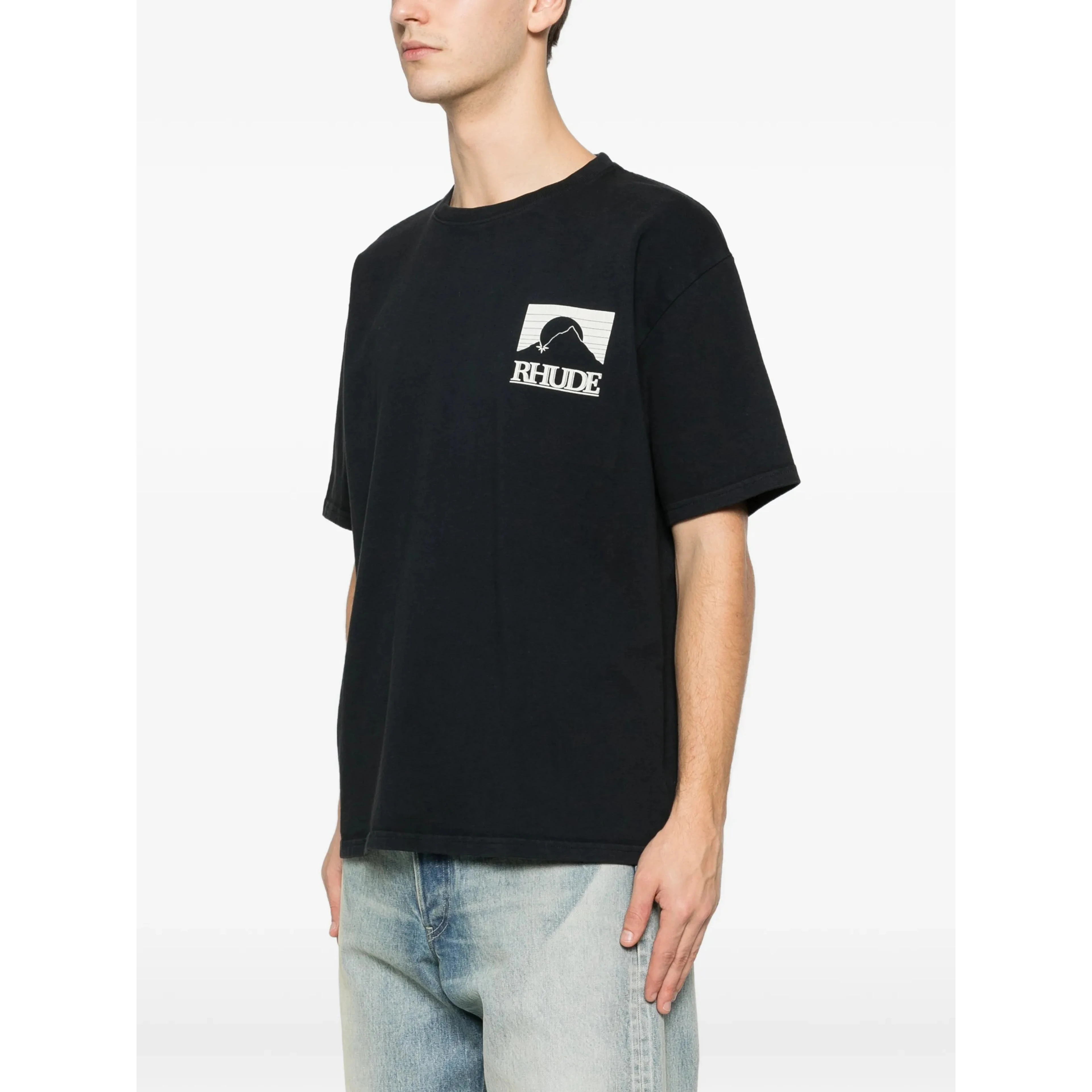 Rhude T-shirts and Polos Black
