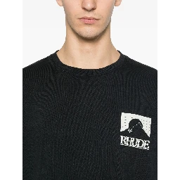 Rhude T-shirts and Polos Black