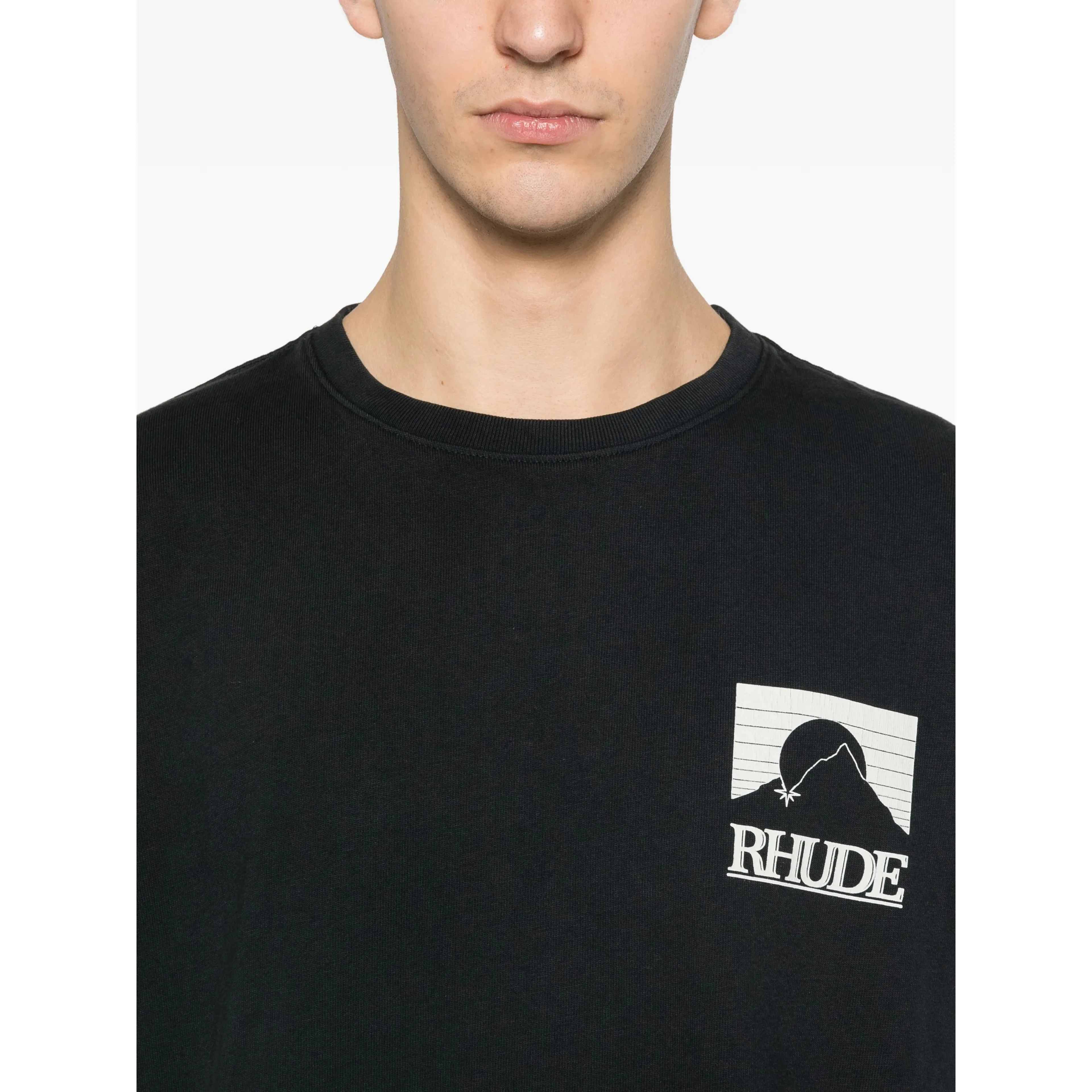 Rhude T-shirts and Polos Black