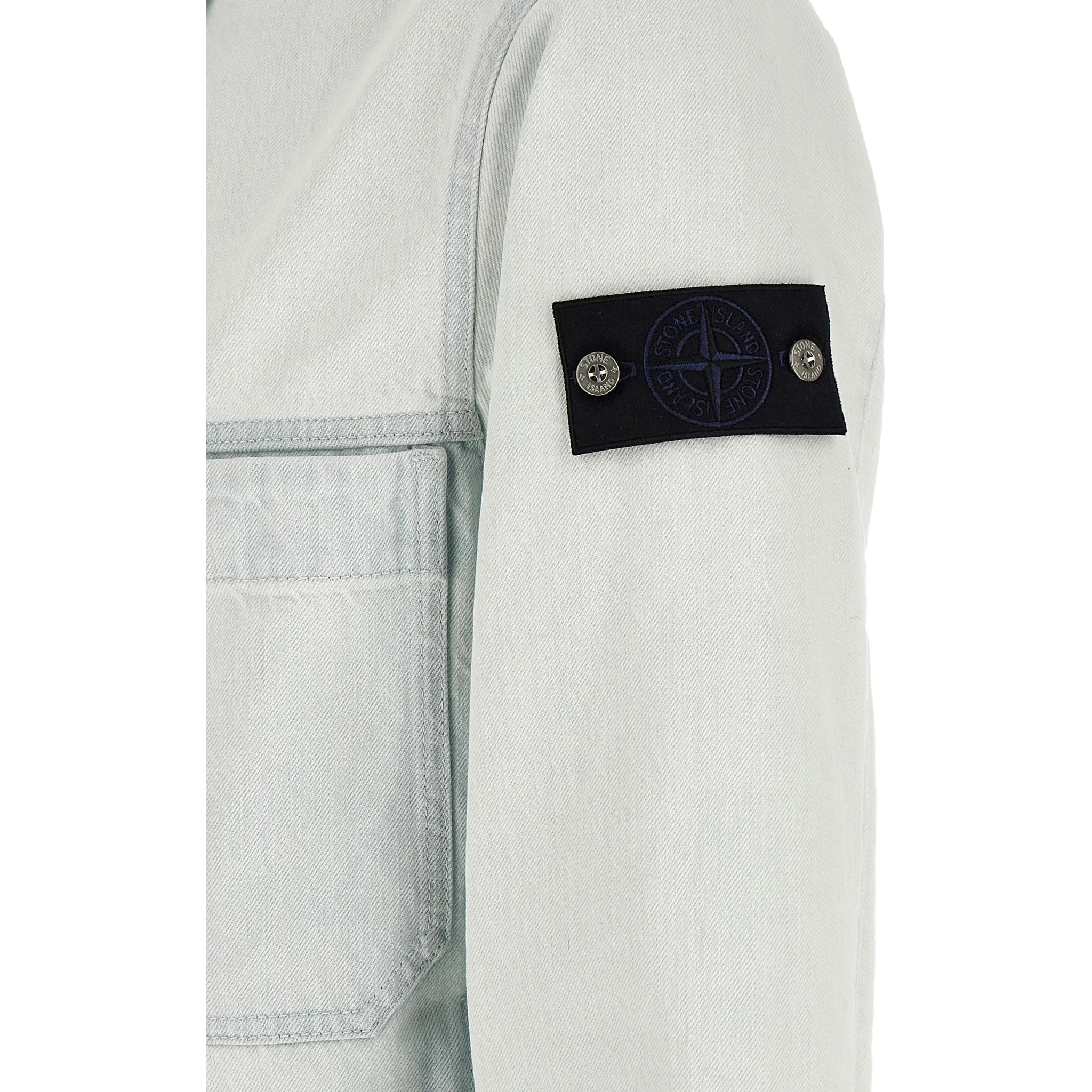 Stone Island Jackets Clear Blue
