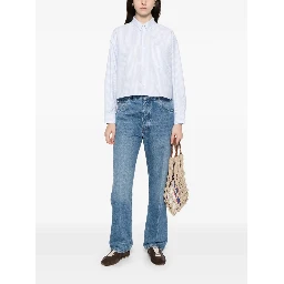 A.P.C. Shirts Clear Blue