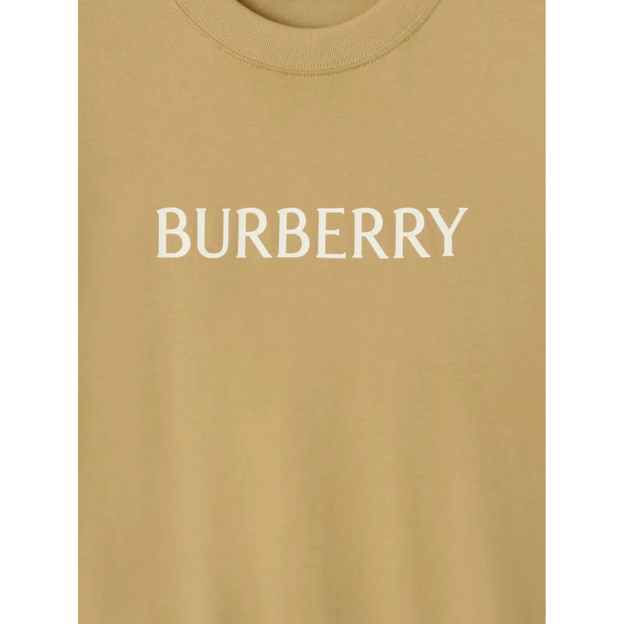 Burberry T-shirts and Polos Beige