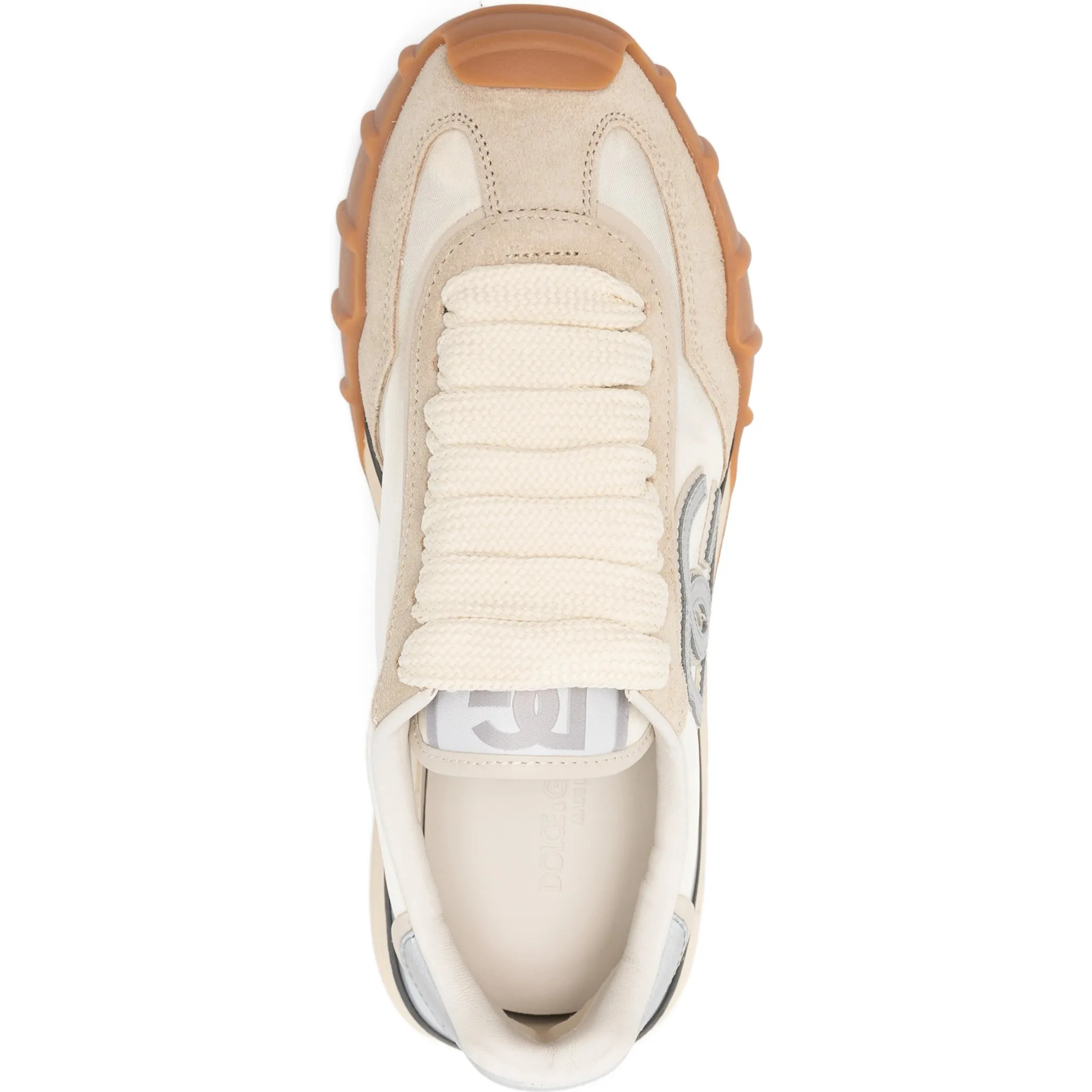 حذاء رياضي أبيض من دولتشي آند غابانا
