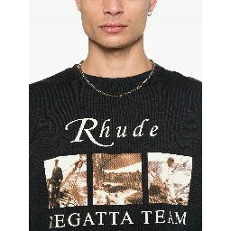 Rhude T-shirts and Polos Black