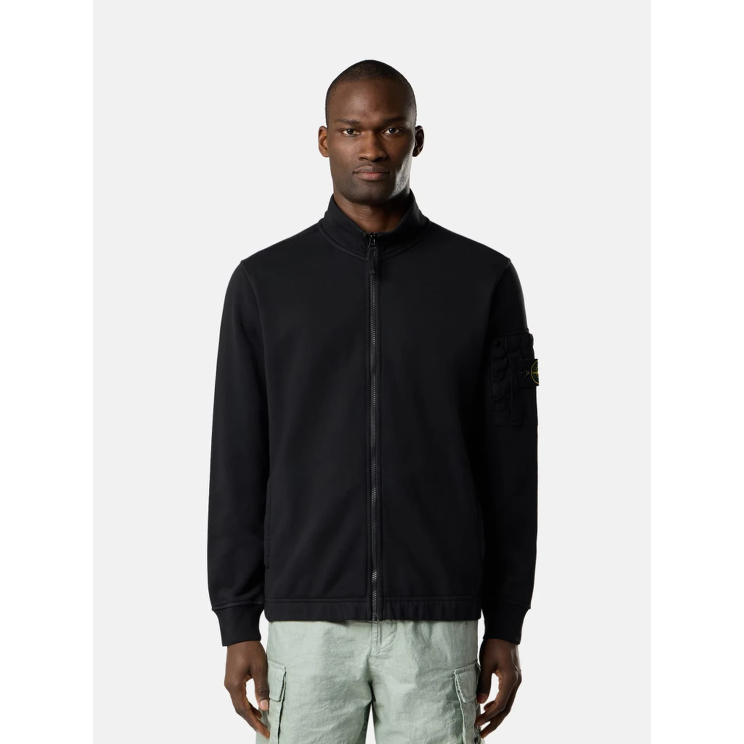 Stone Island Sweaters Black