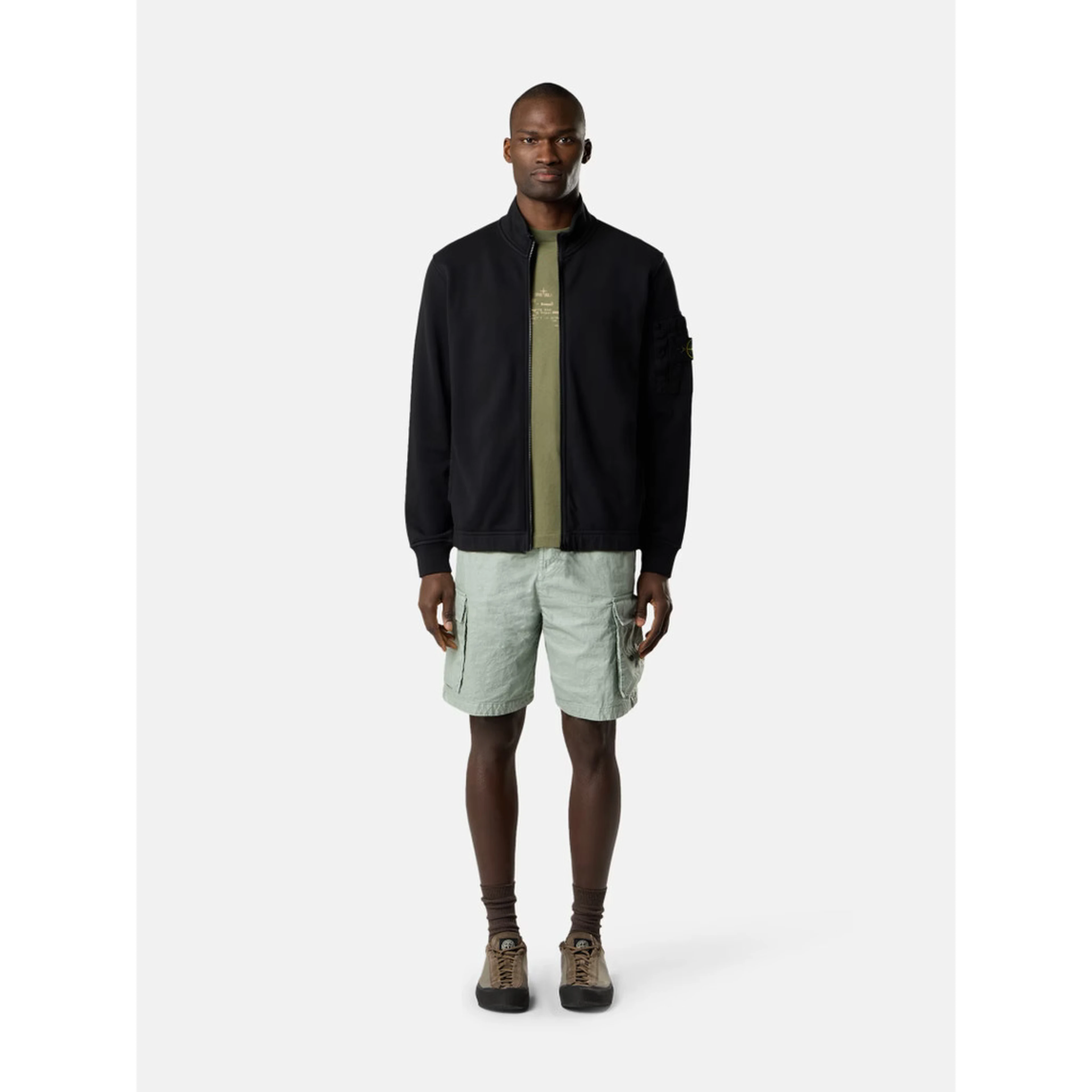 Stone Island Sweaters Black