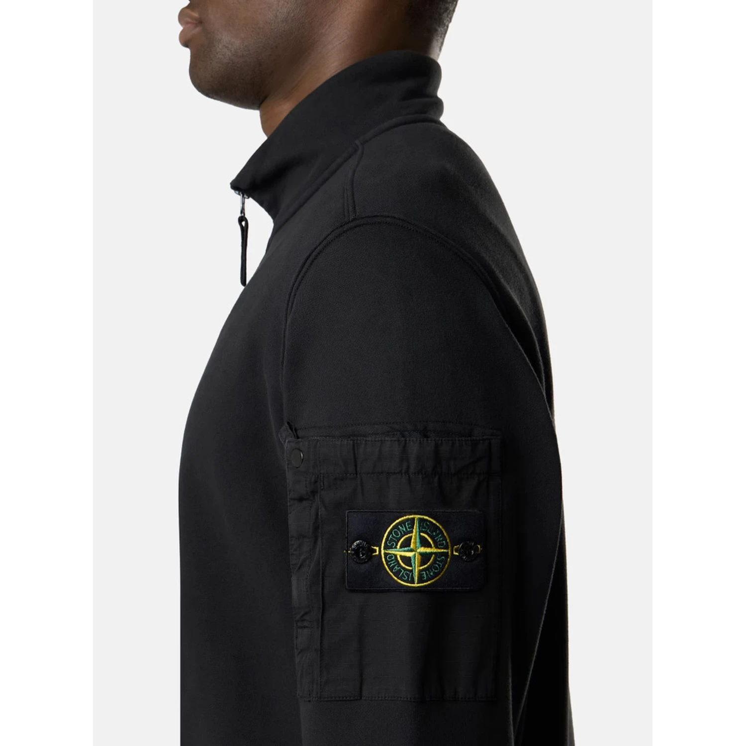 Stone Island Sweaters Black