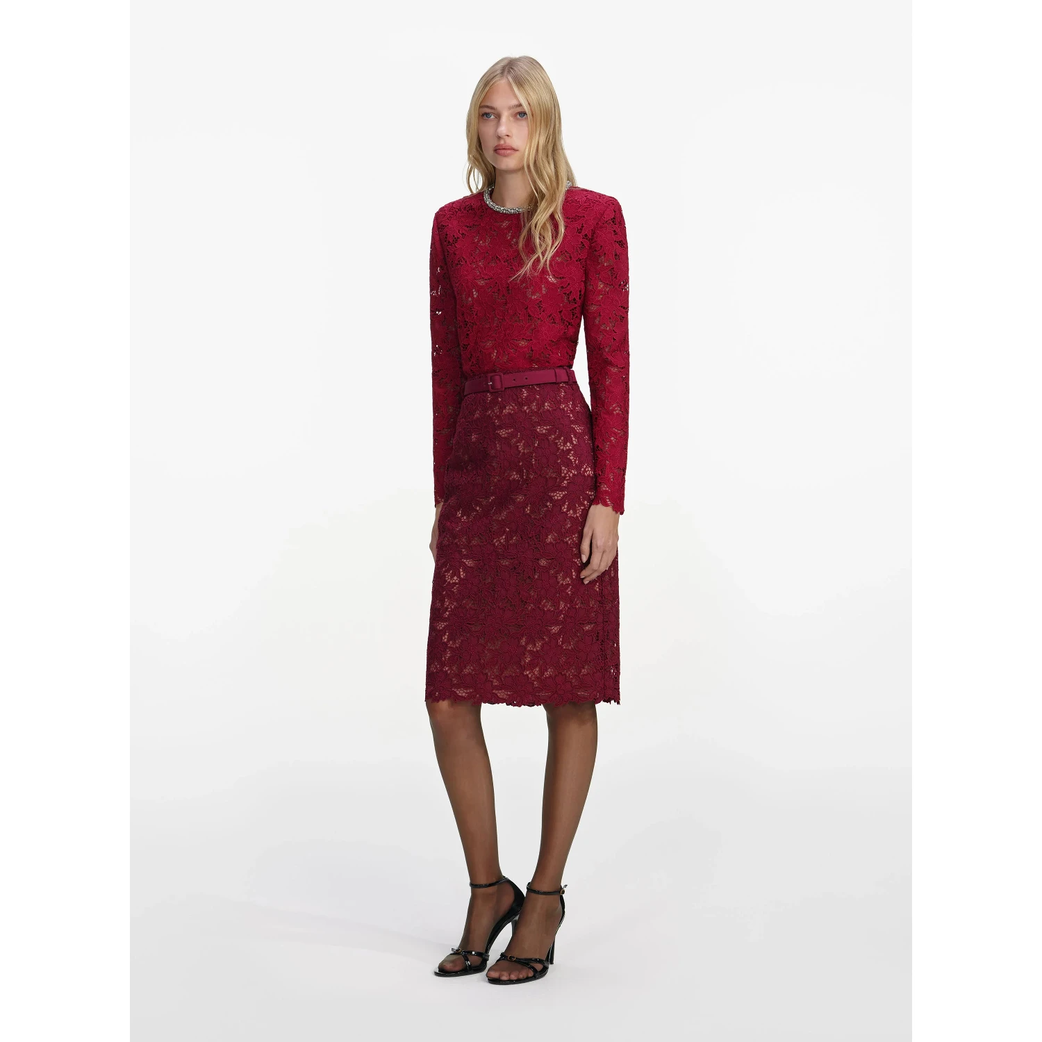 SELF PORTRAIT Skirts Red
