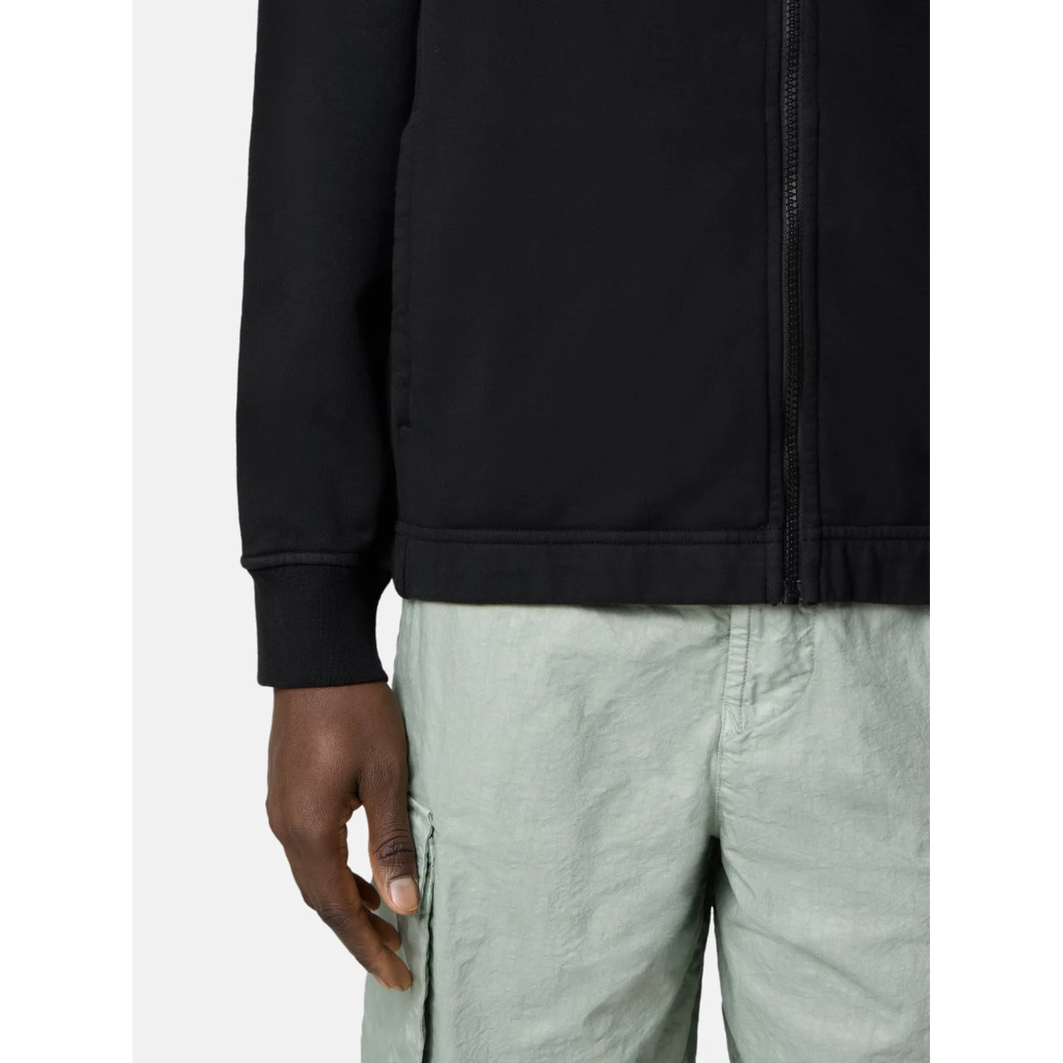 Stone Island Sweaters Black
