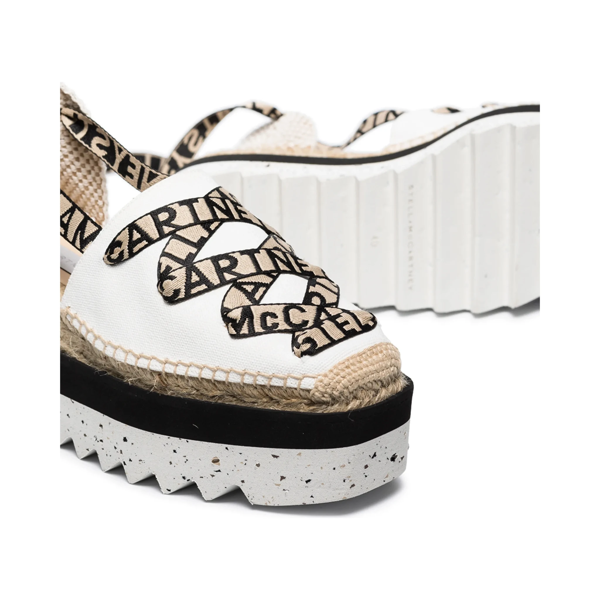 Stella McCartney Flat shoes White