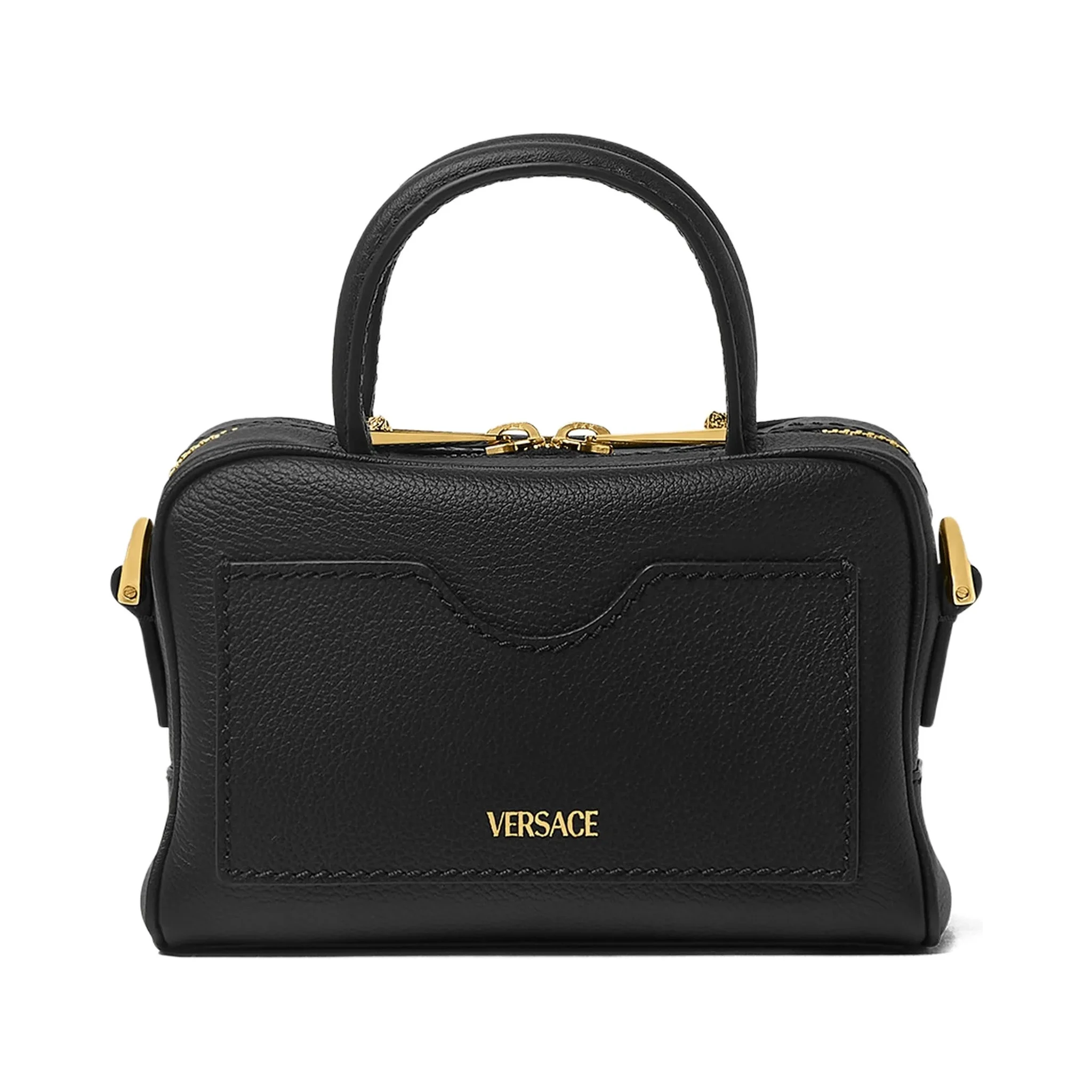 La Medusa mini leather tote bag