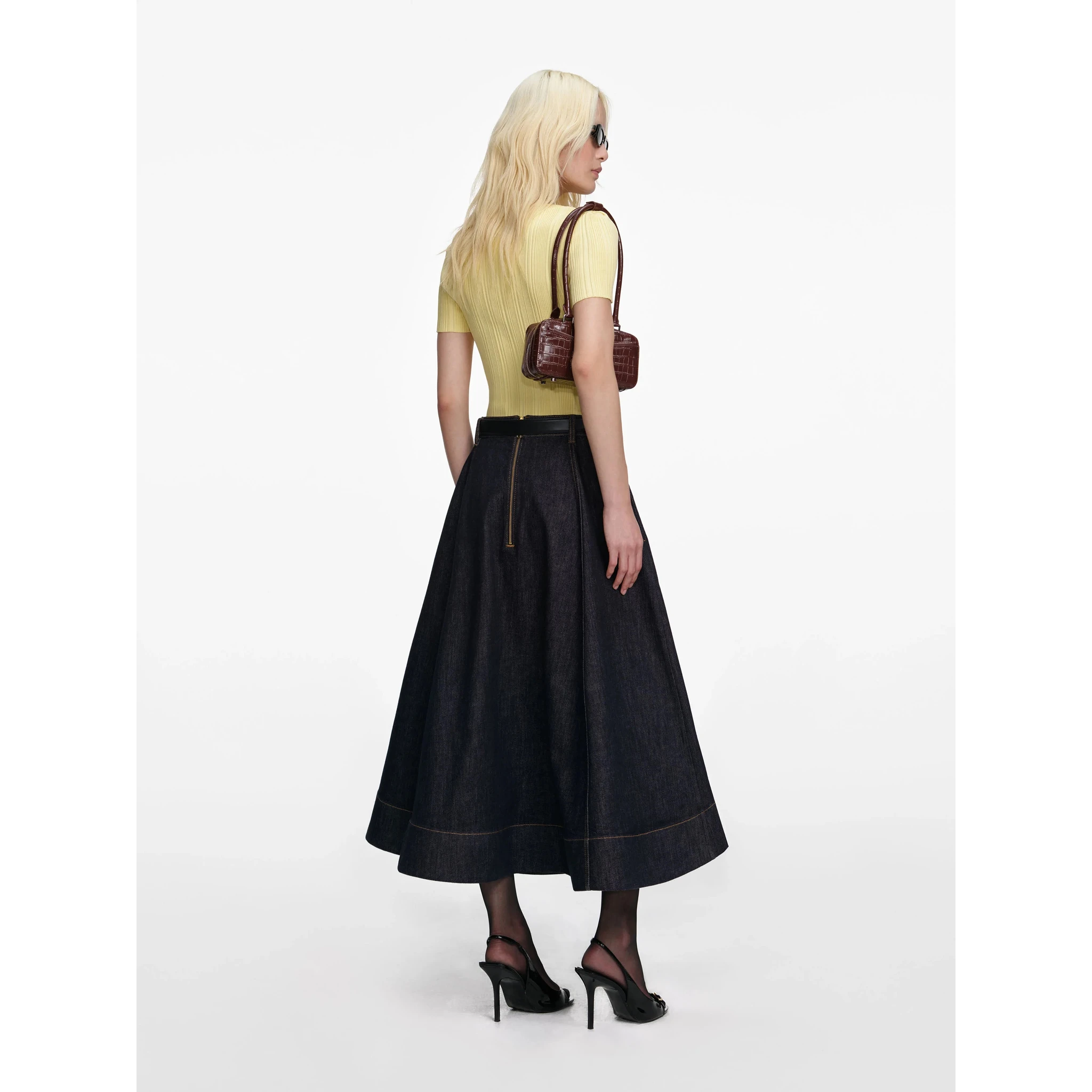 SELF PORTRAIT Skirts Blue