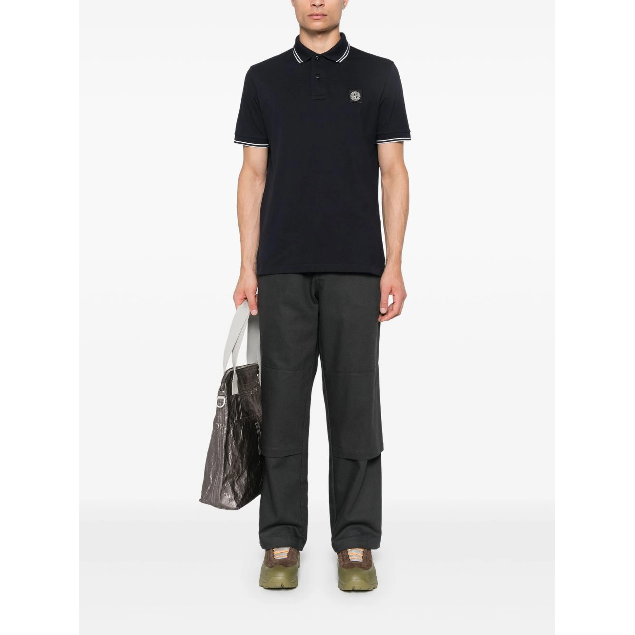 Stone Island T-shirts and Polos Blue