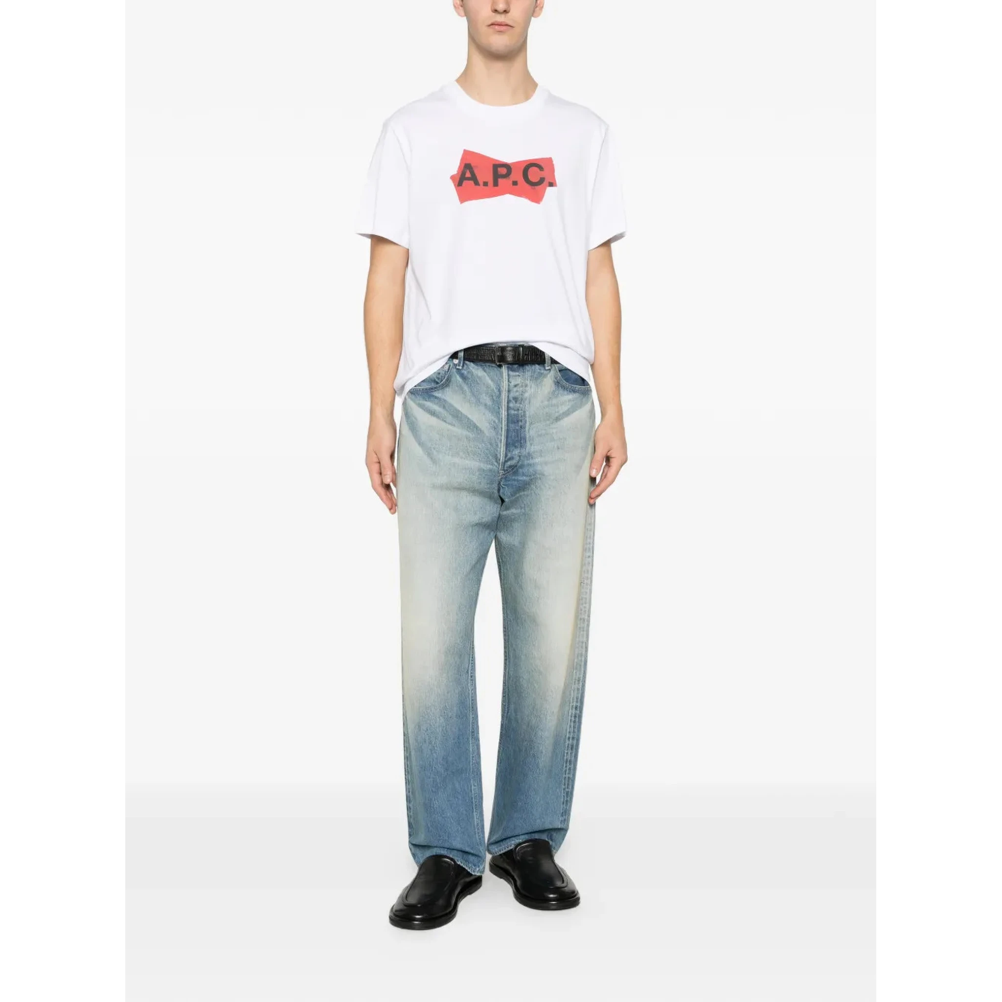 A.P.C. T-shirts and Polos White