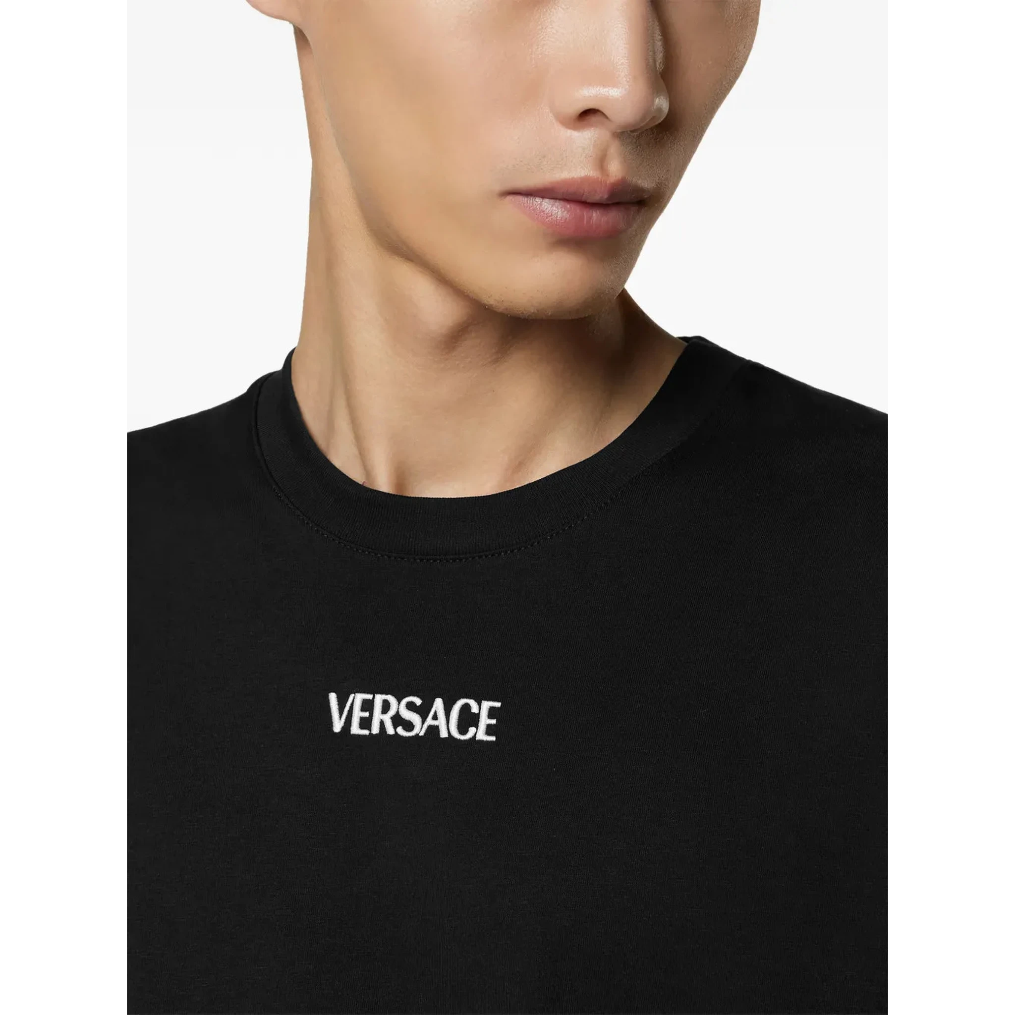 Versace T-shirts and Polos Black