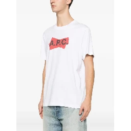 A.P.C. T-shirts and Polos White