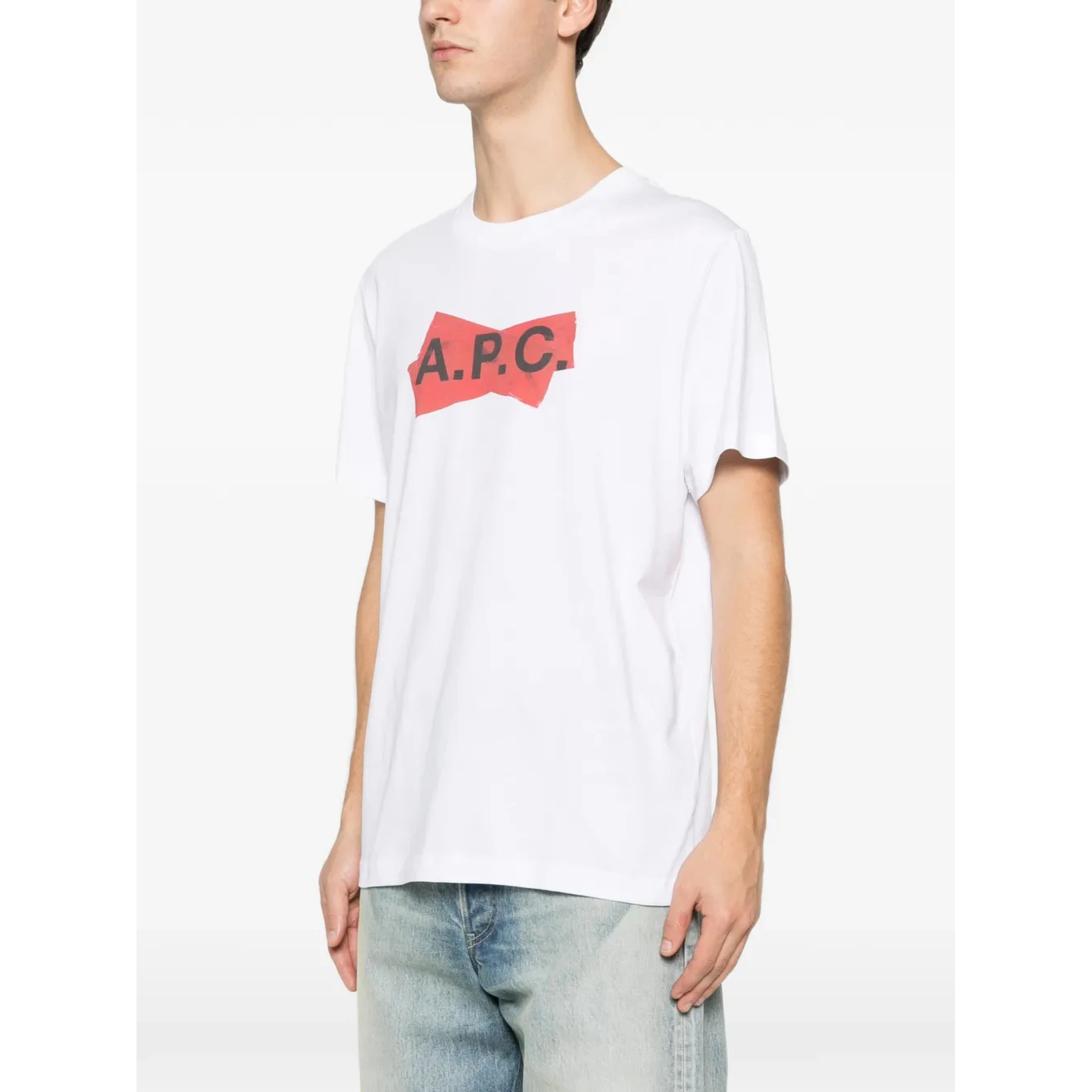 A.P.C. T-shirts and Polos White