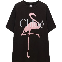 Chloè T-shirts and Polos Black