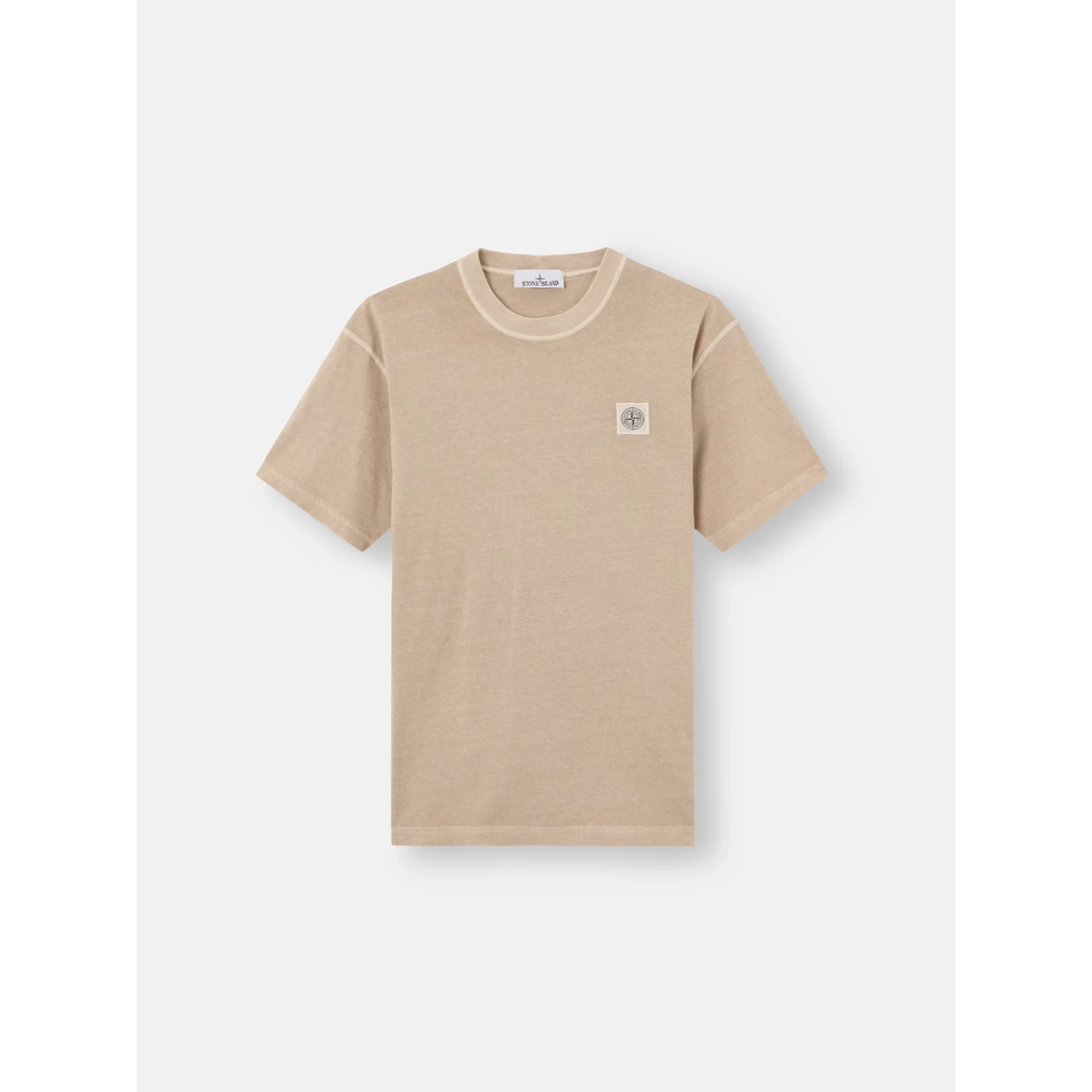 Stone Island T-shirts and Polos Beige