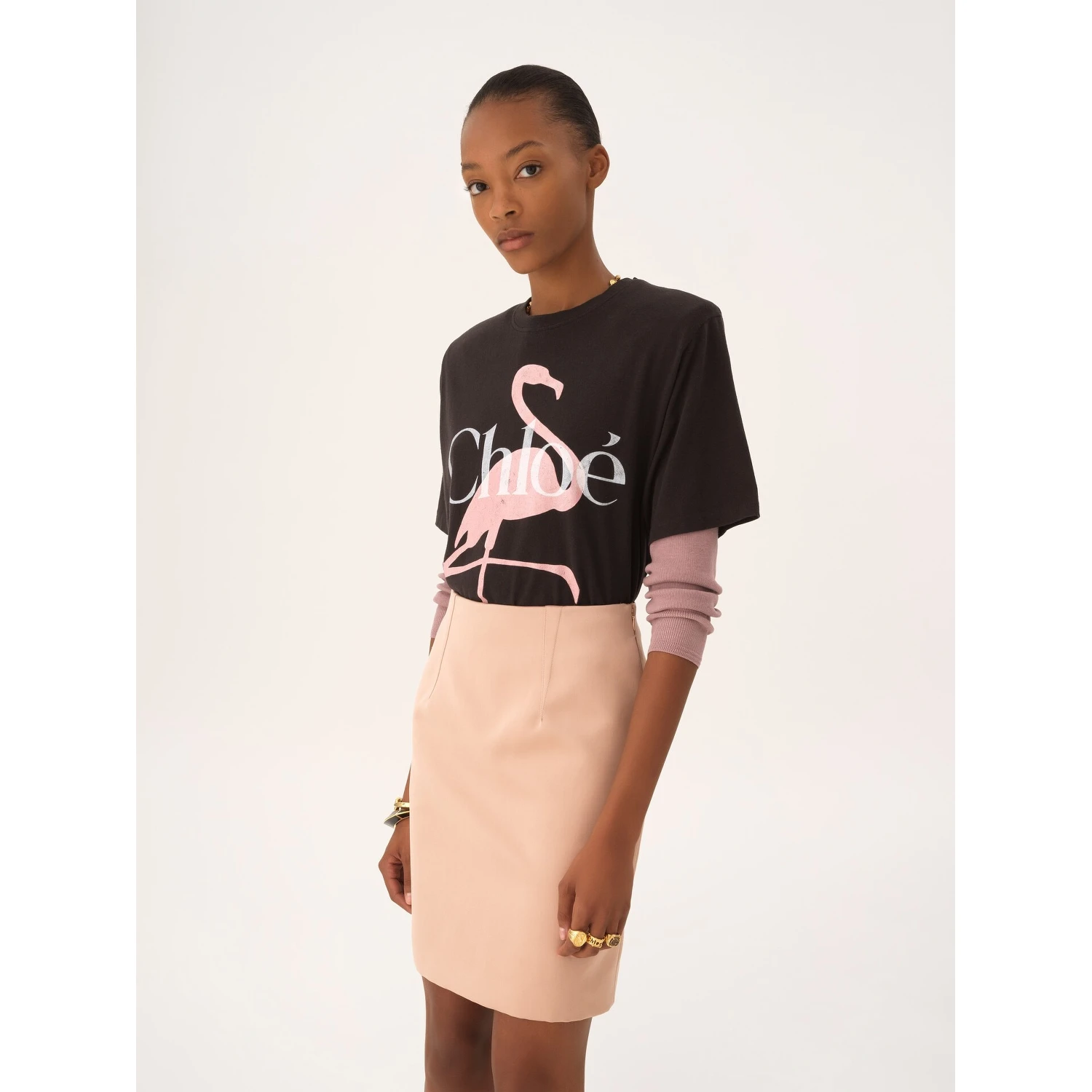 Chloè T-shirts and Polos Black
