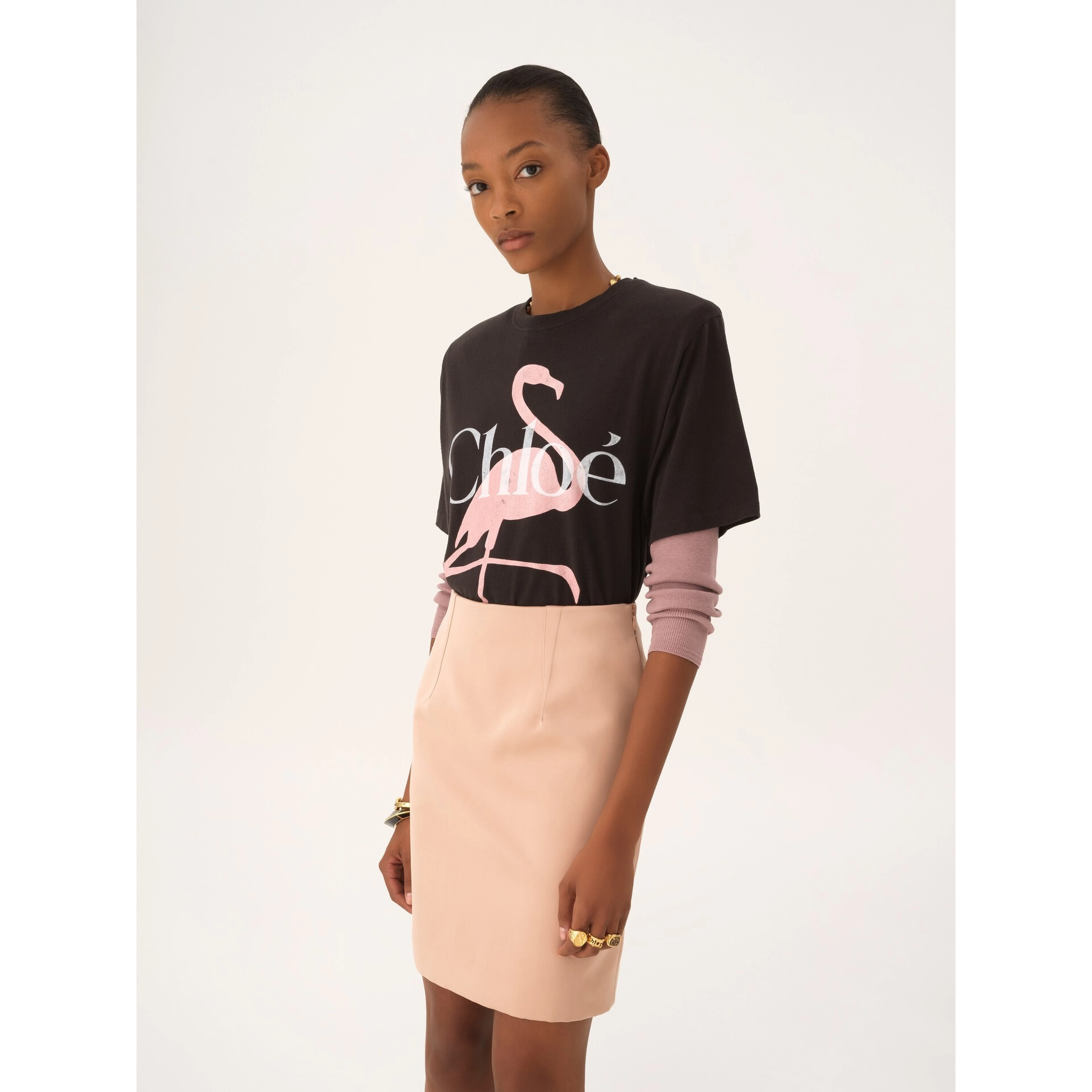 Chloè T-shirts and Polos Black
