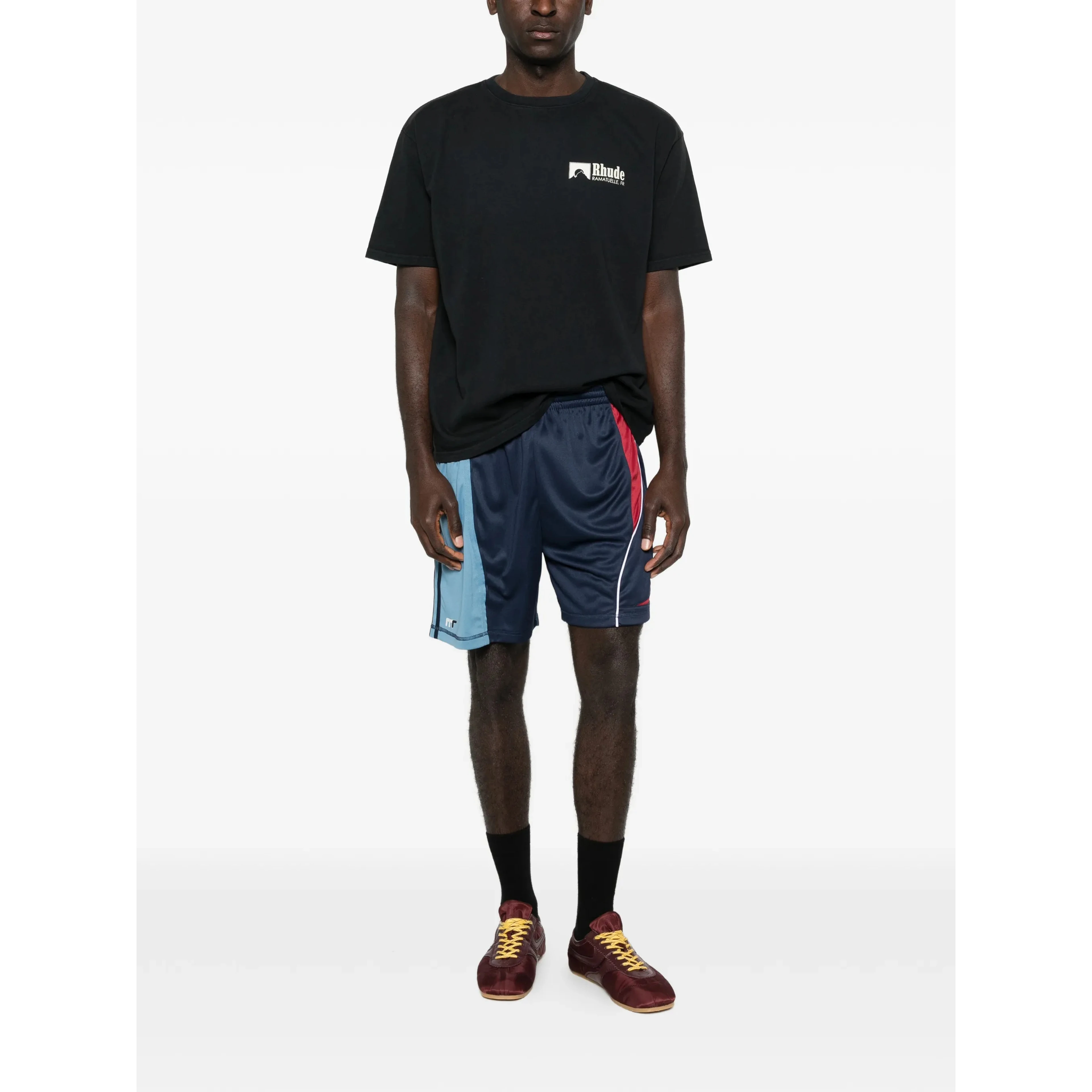 Rhude T-shirts and Polos Black