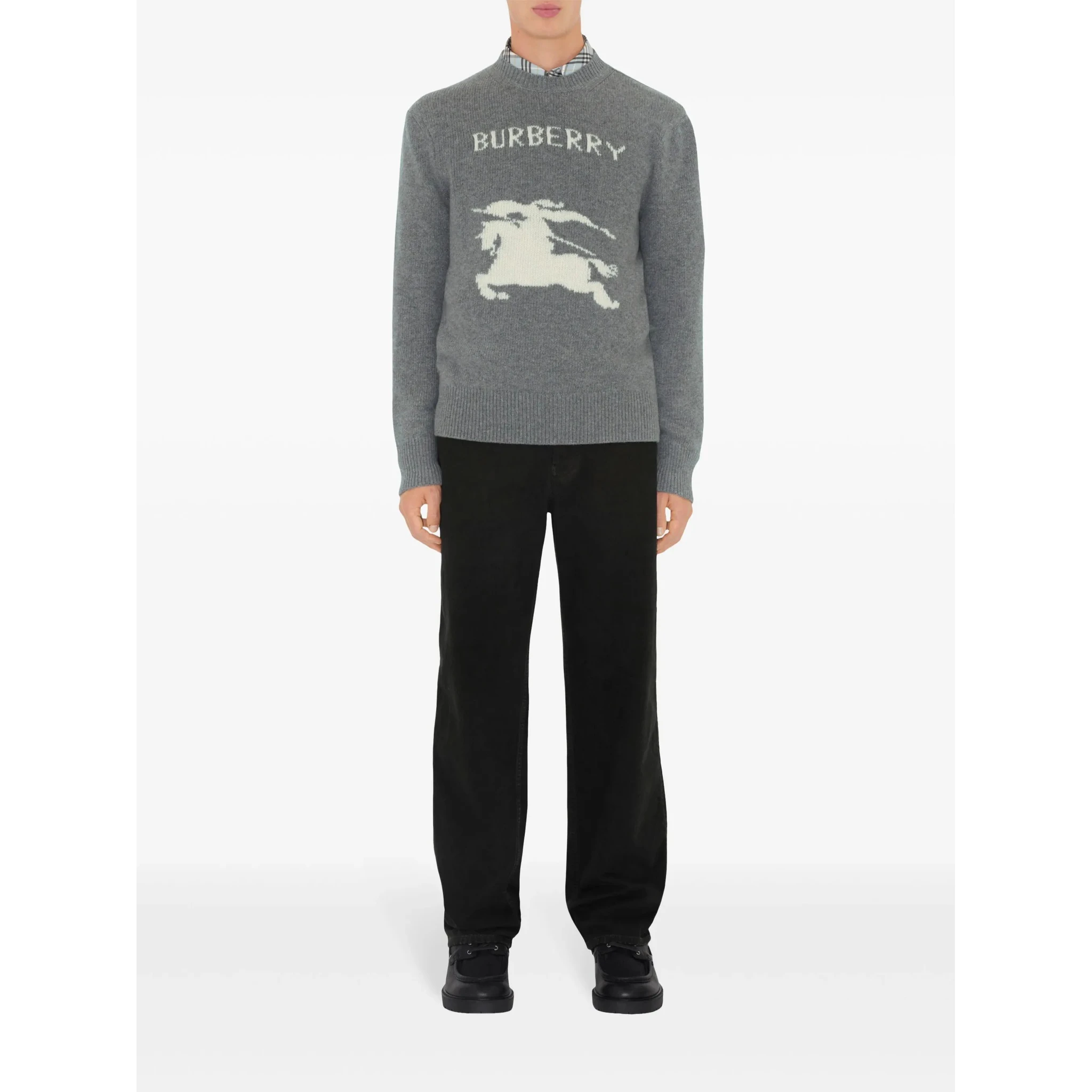 Burberry Sweaters Grey