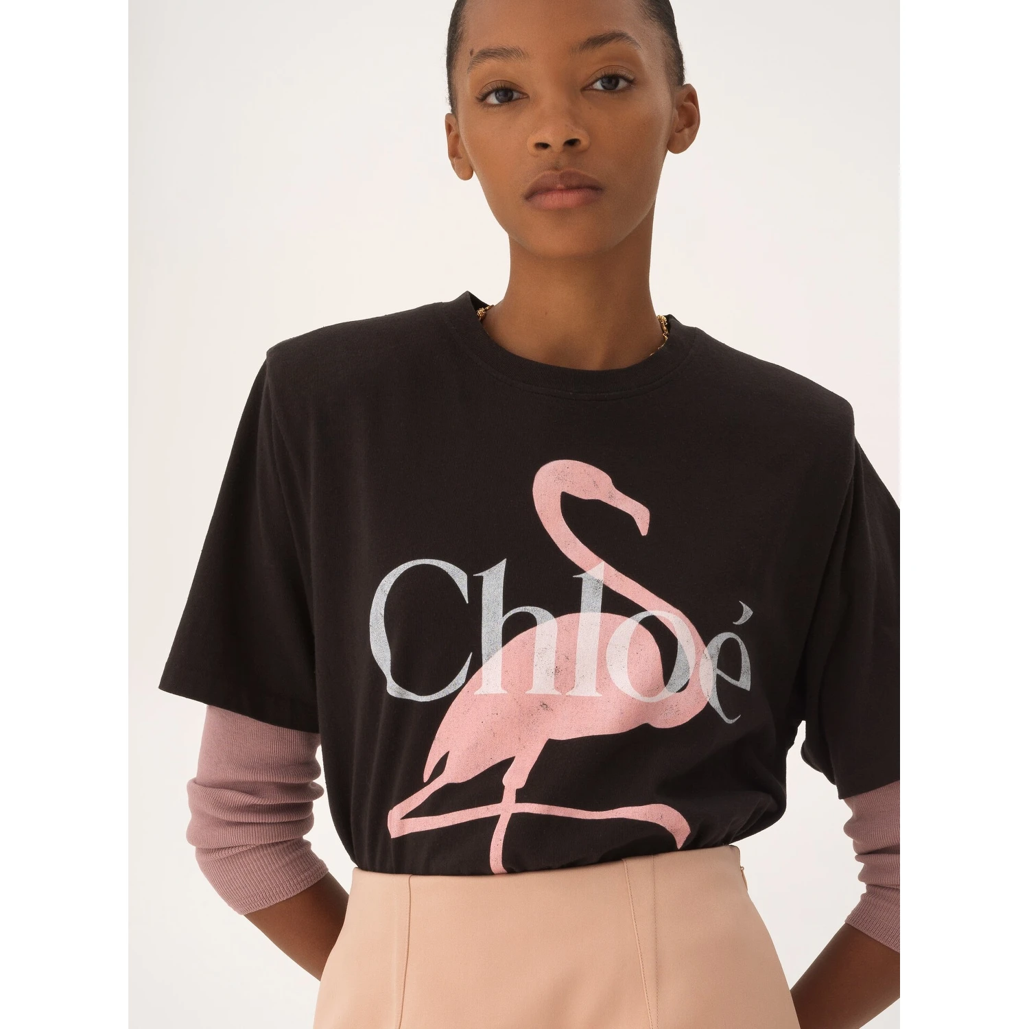 Chloè T-shirts and Polos Black