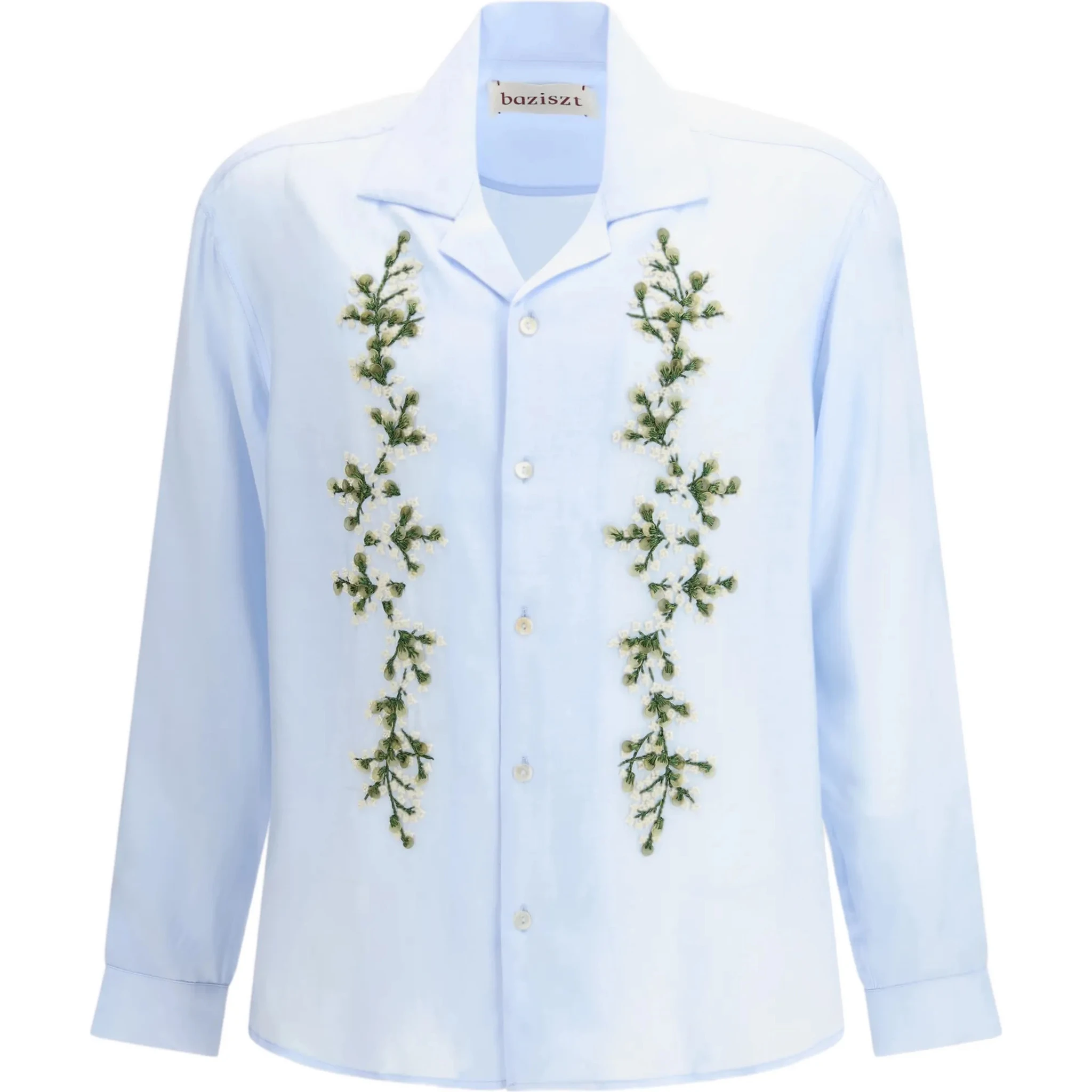 BAZISZT Shirts Clear Blue
