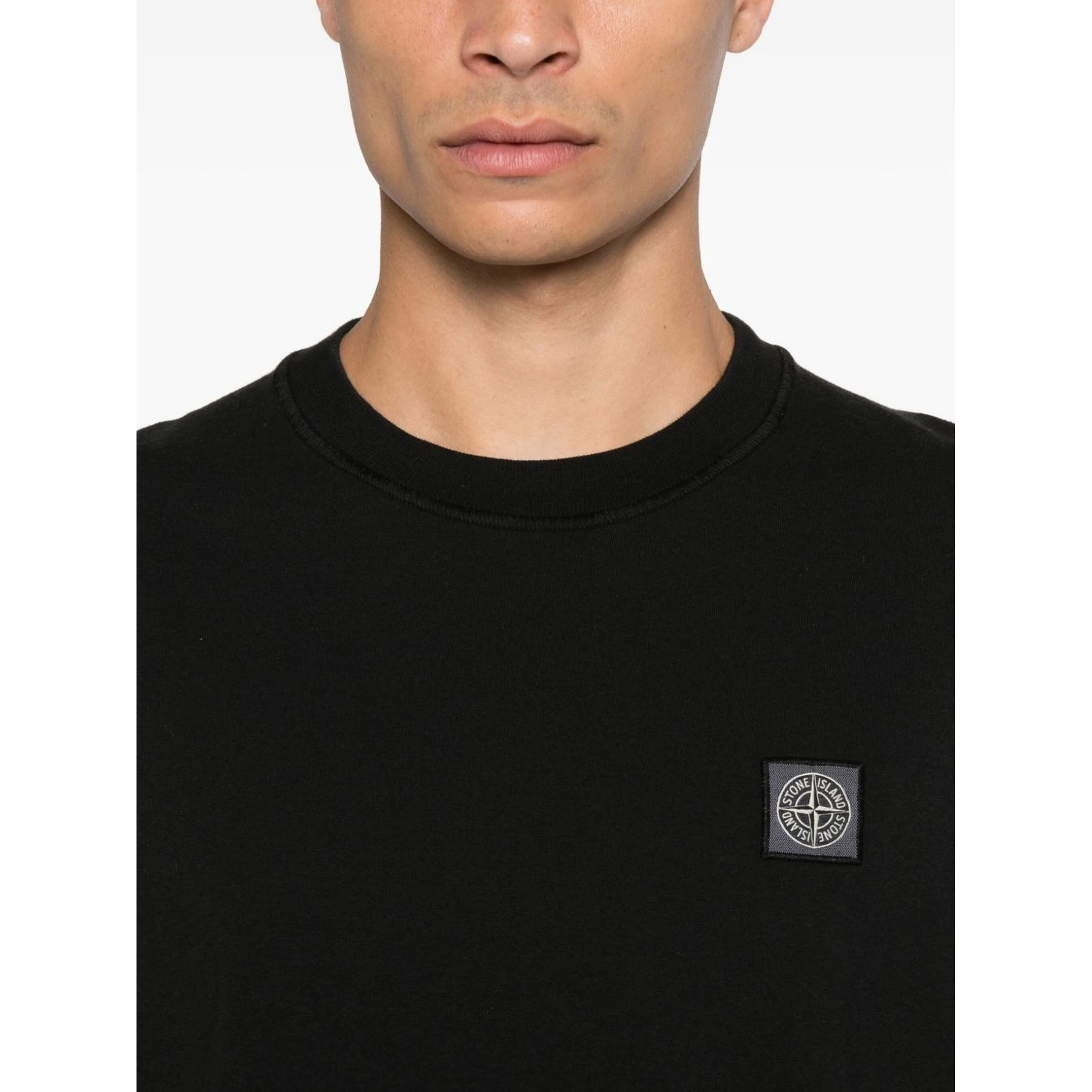 Stone Island T-shirts and Polos Black